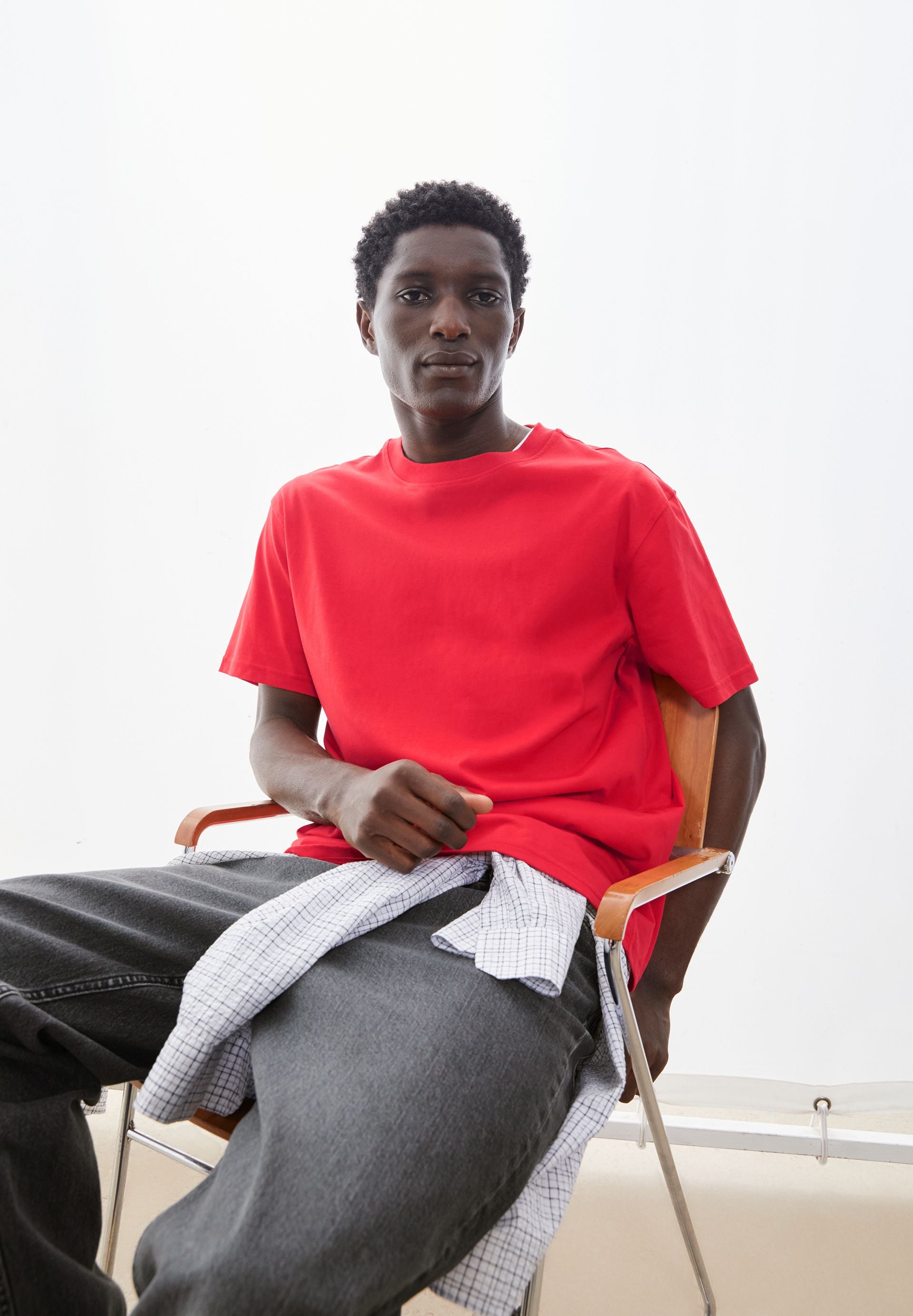 armedangels T-SHIRT MAARKOS MID WEIGHT aus Bio-Baumwolle