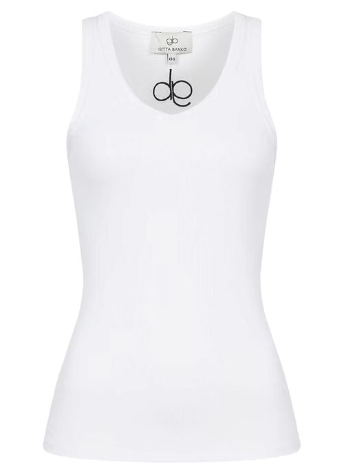 Gitta Banko Tanktop mit V-Neck Lia