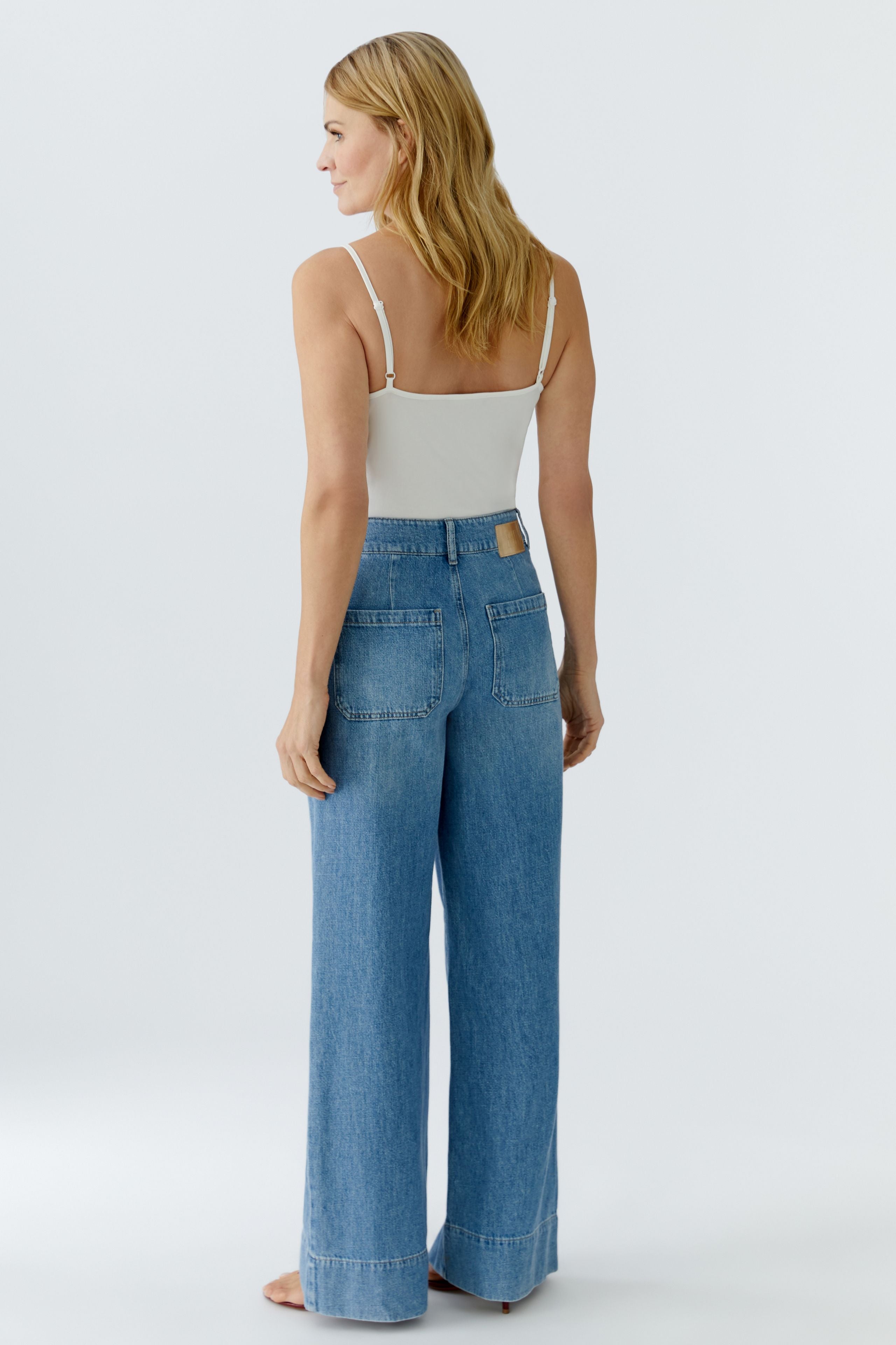 OUI Jeans HIGH WAIST mit weitem Bein
