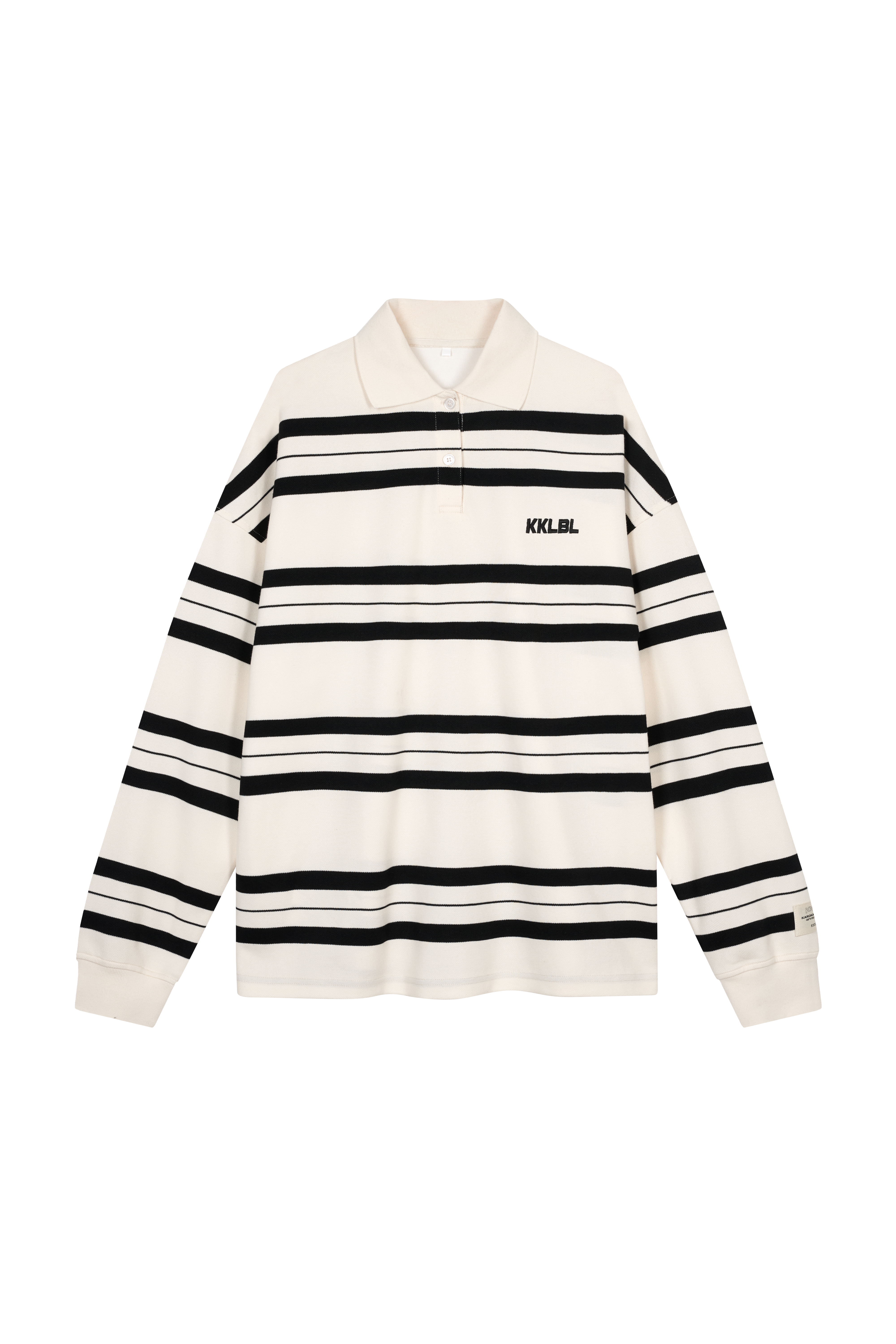 Karo Kauer Poloshirt Stripes KKLBL