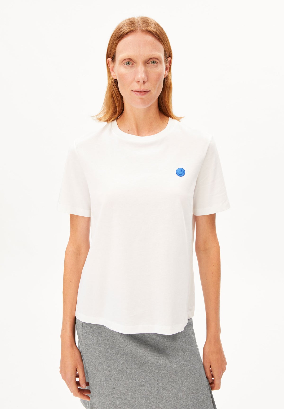 armedangels T-Shirt LUALAA EMBRO aus Bio-Baumwolle