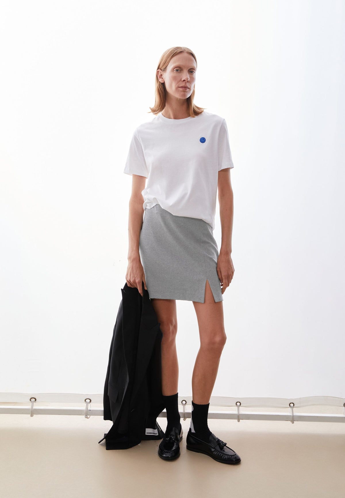 armedangels T-Shirt LUALAA EMBRO aus Bio-Baumwolle
