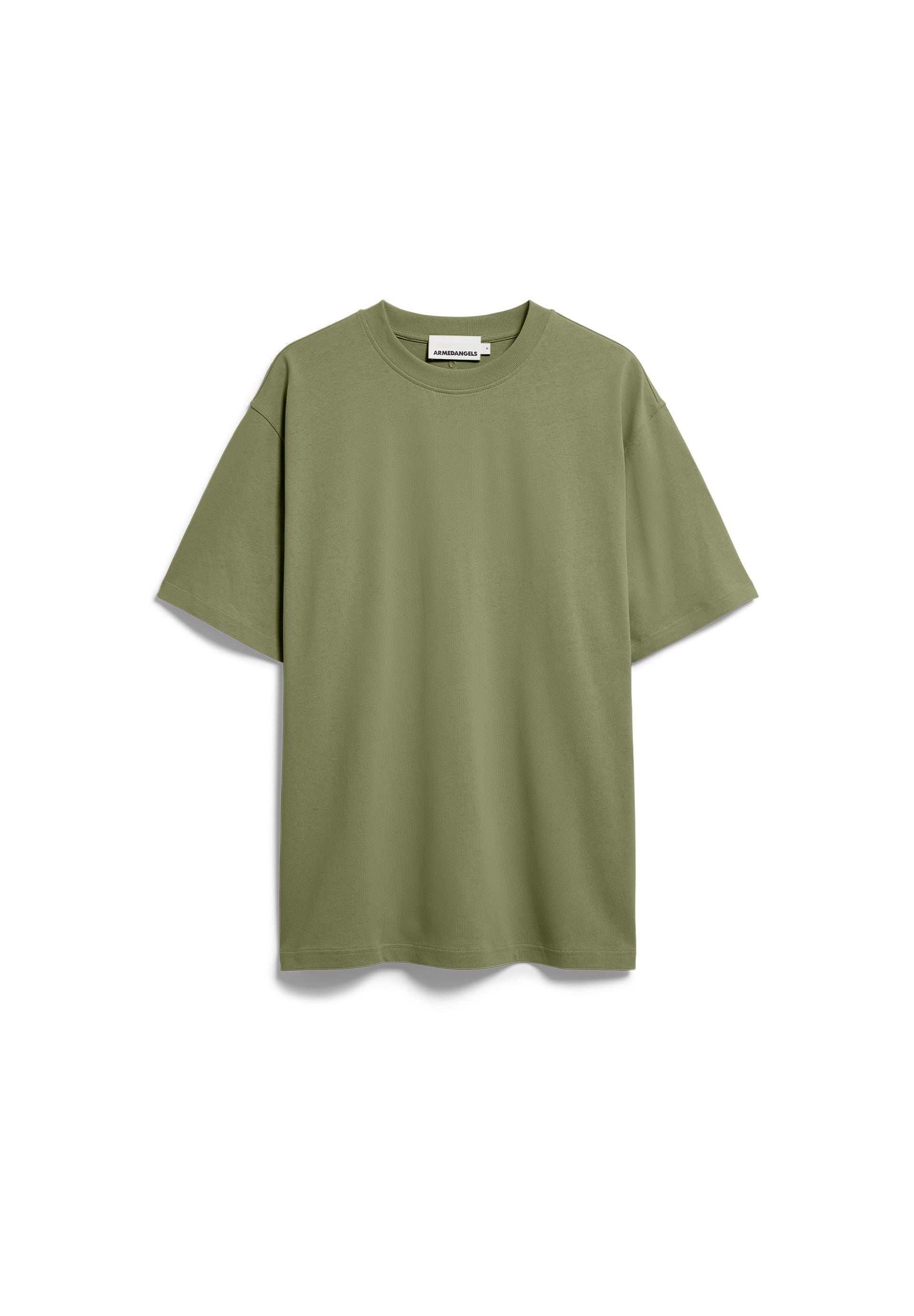 armedangels T-Shirt MAARKOS HEAVY WEIGHT aus Baumwoll-Mix