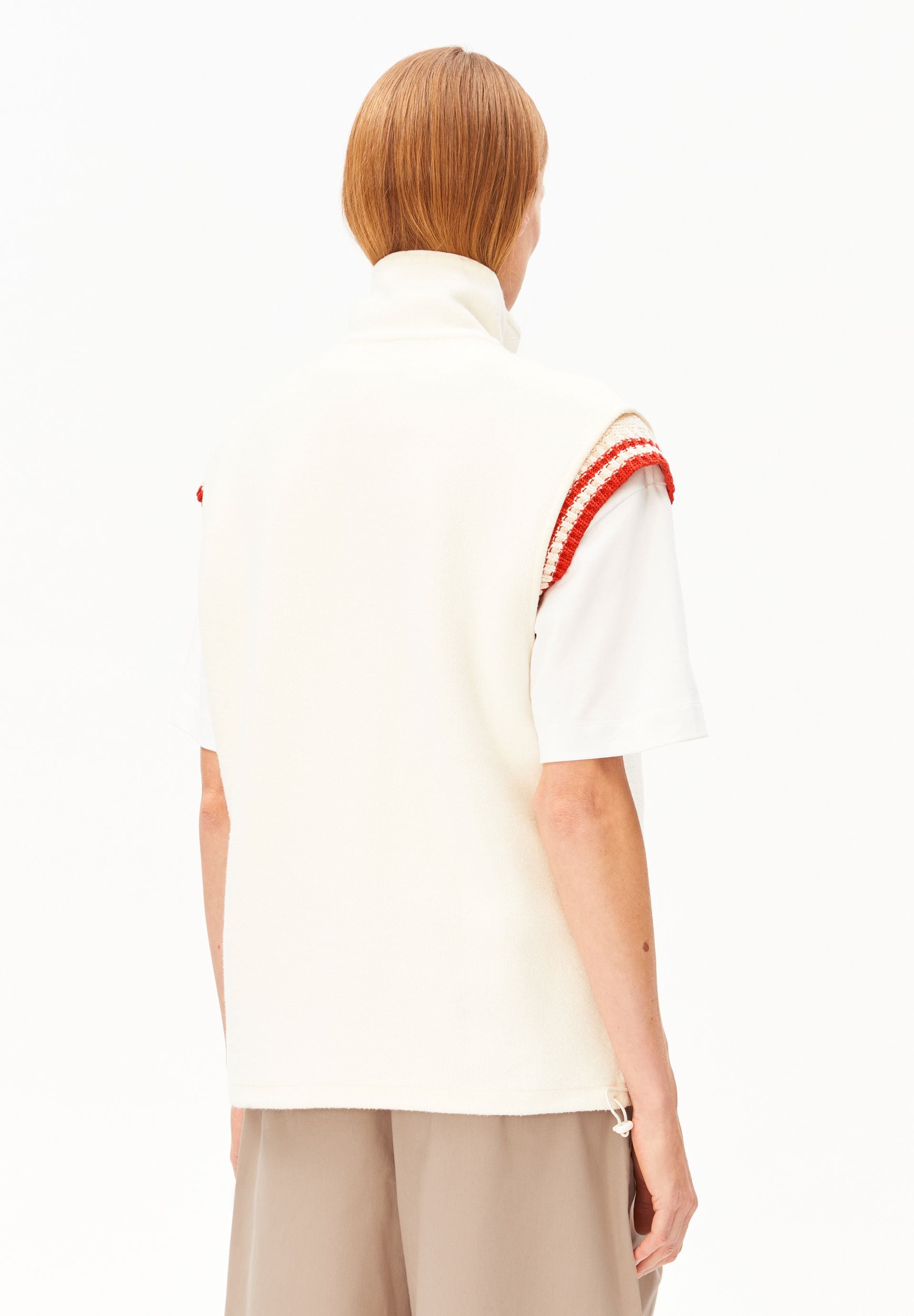 armedangels Fleeceweste aus Bio-Baumwolle