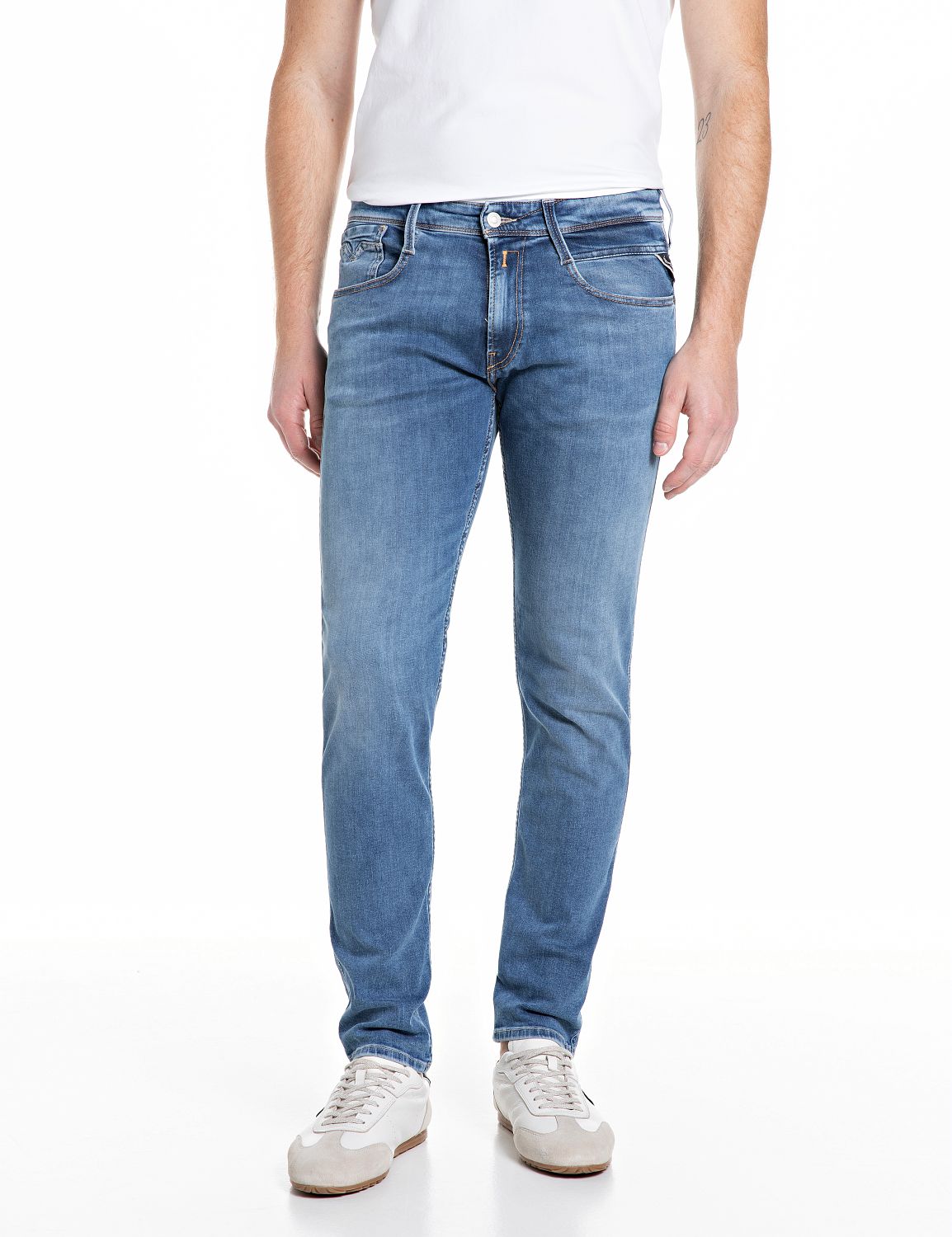 Replay Slim-Fit-Jeans Anbass M914Y