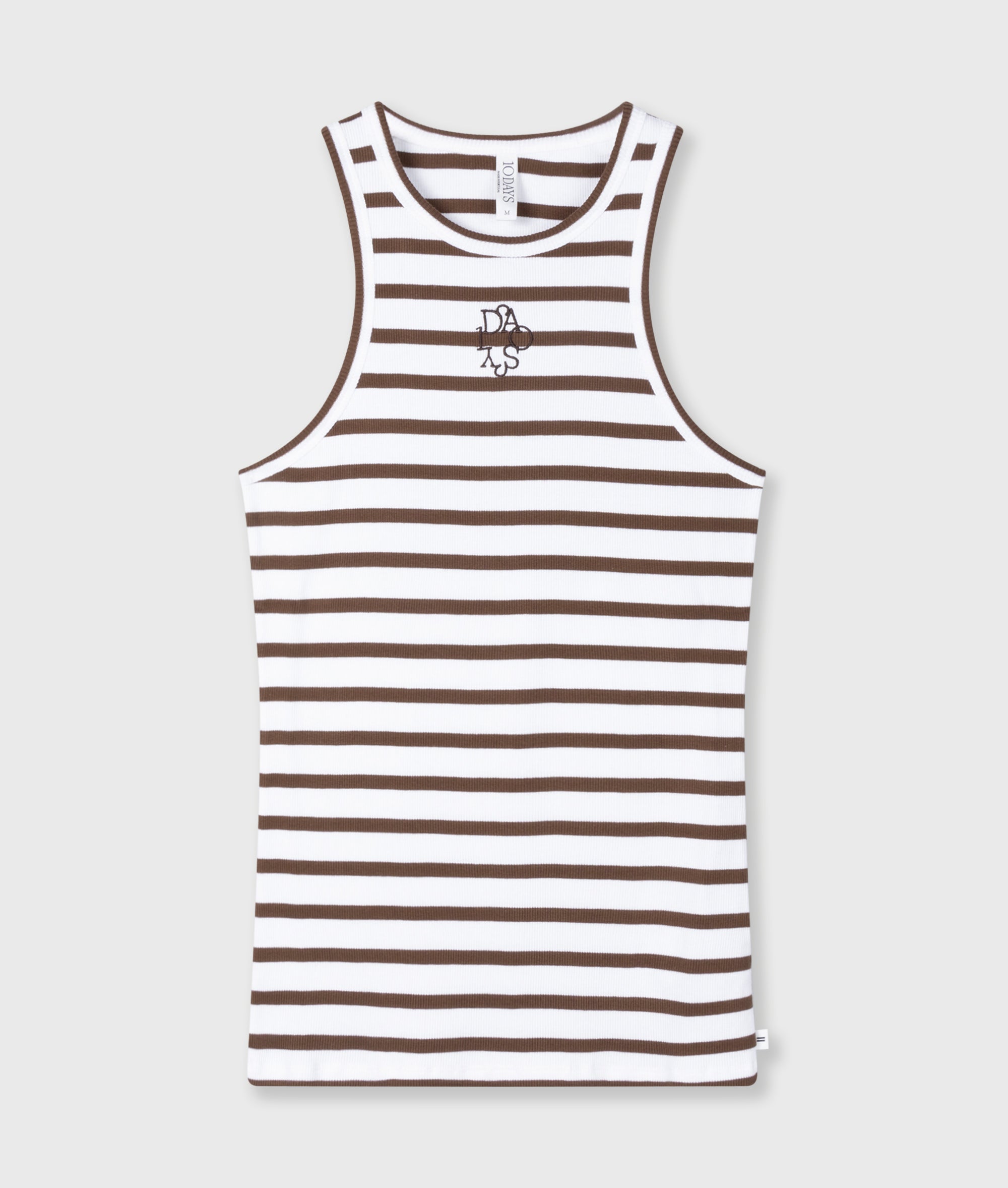 10Days Tank Top Rib Stripes
