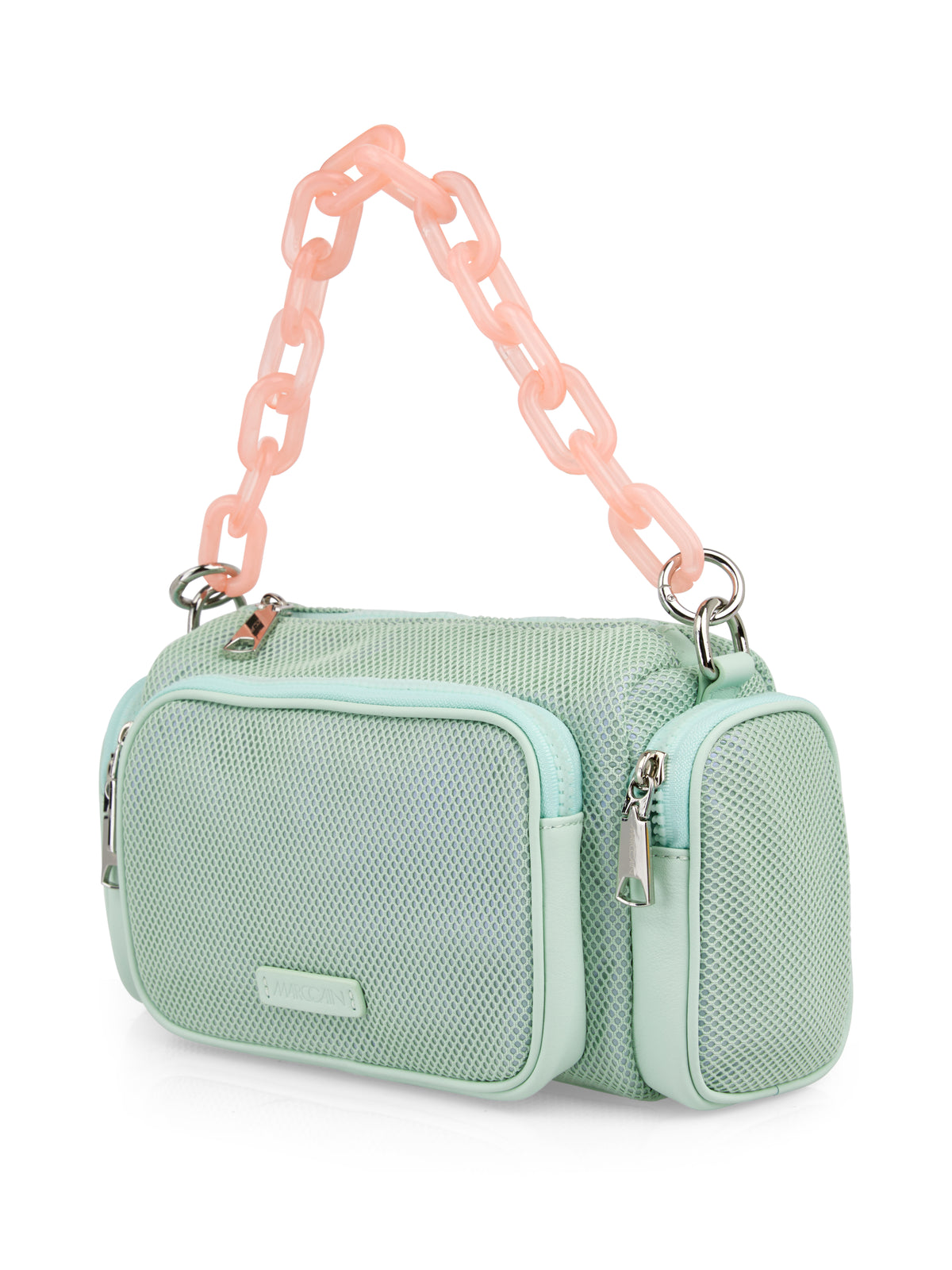 Marc Cain Schultertasche in Netz-Optik