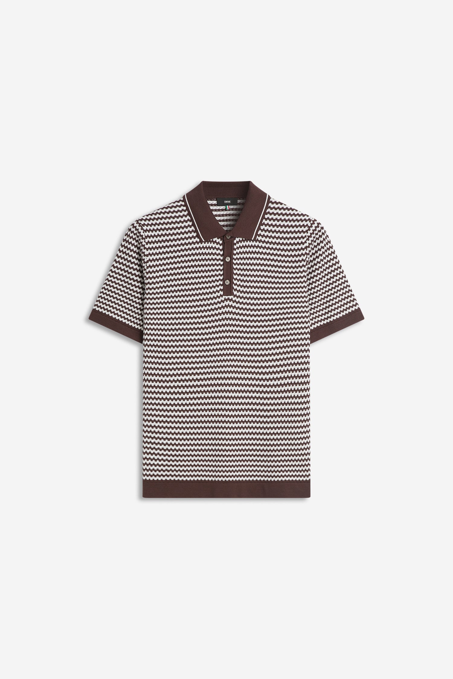 CINQUE Strickpoloshirt CIFLAVIEN