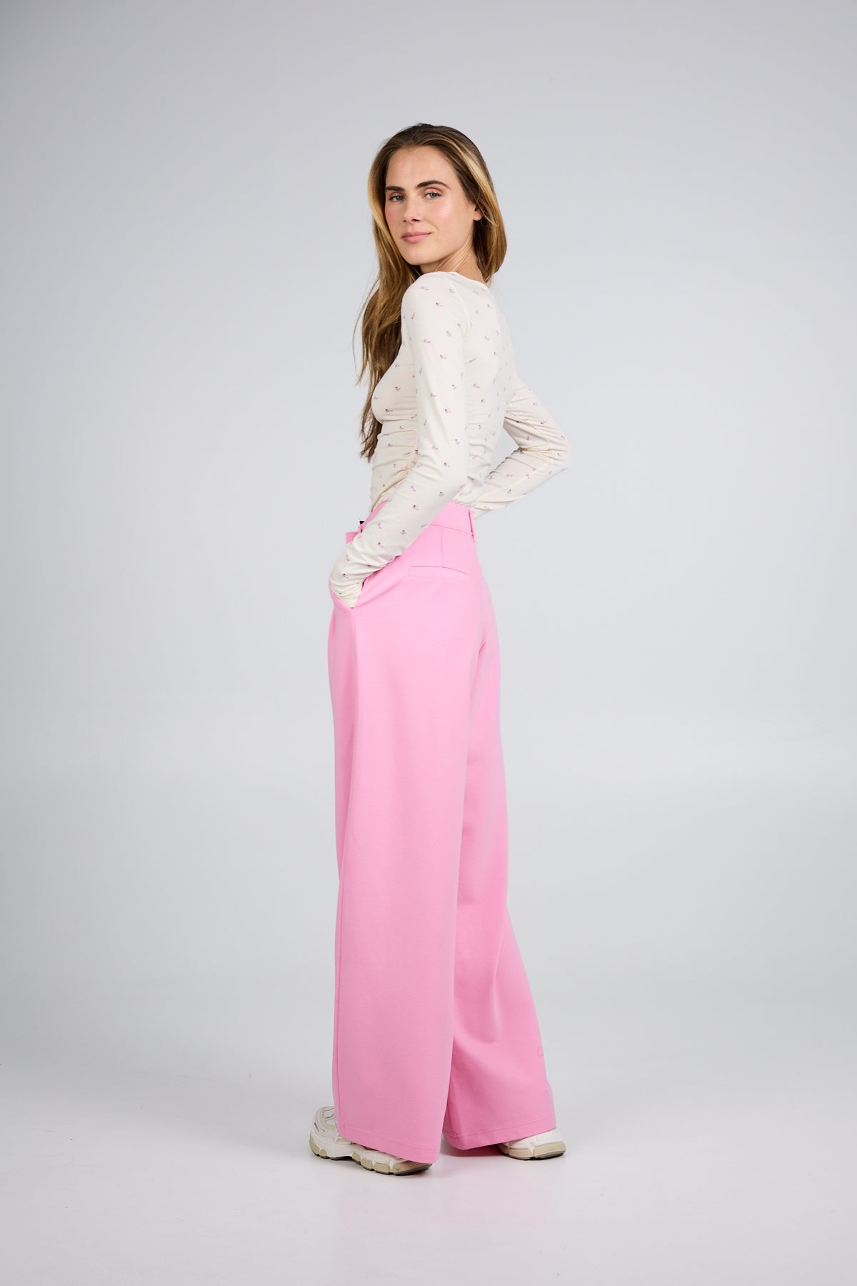 Oh April Maeve Longsleeve Off White Floral