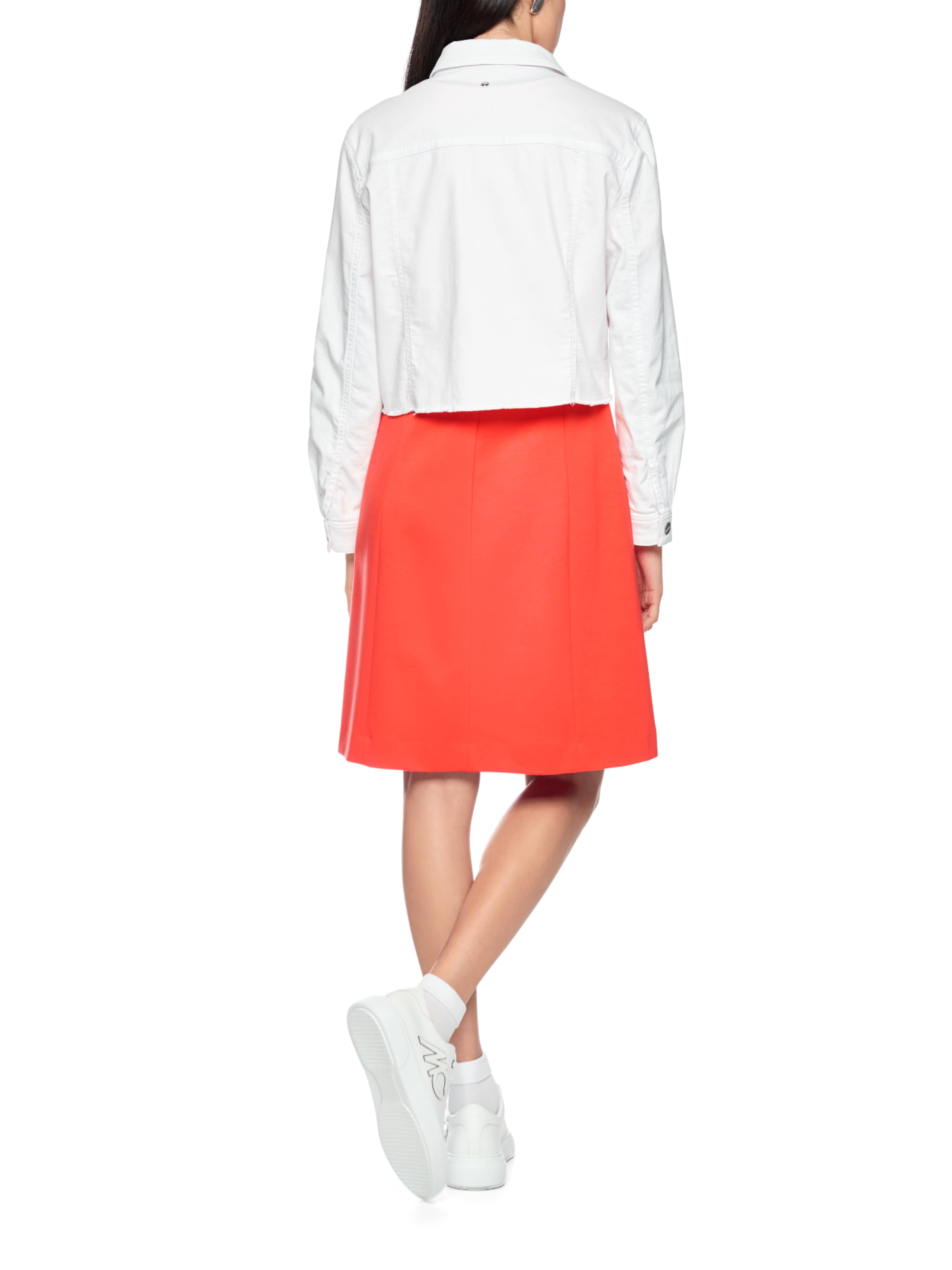 Marc Cain Kurze Jeansjacke aus Baumwollstretch