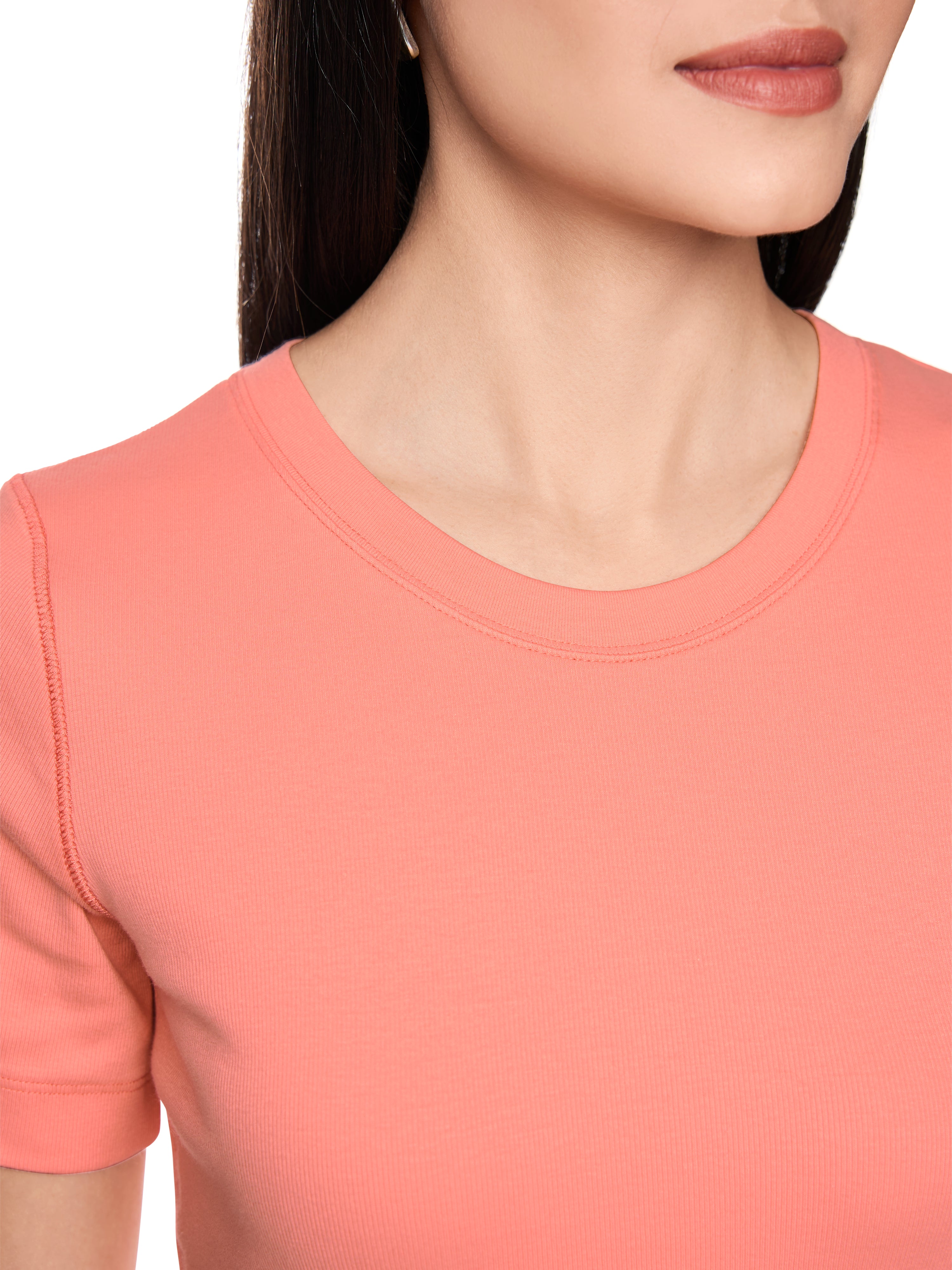 Marc Cain Geripptes T-Shirt