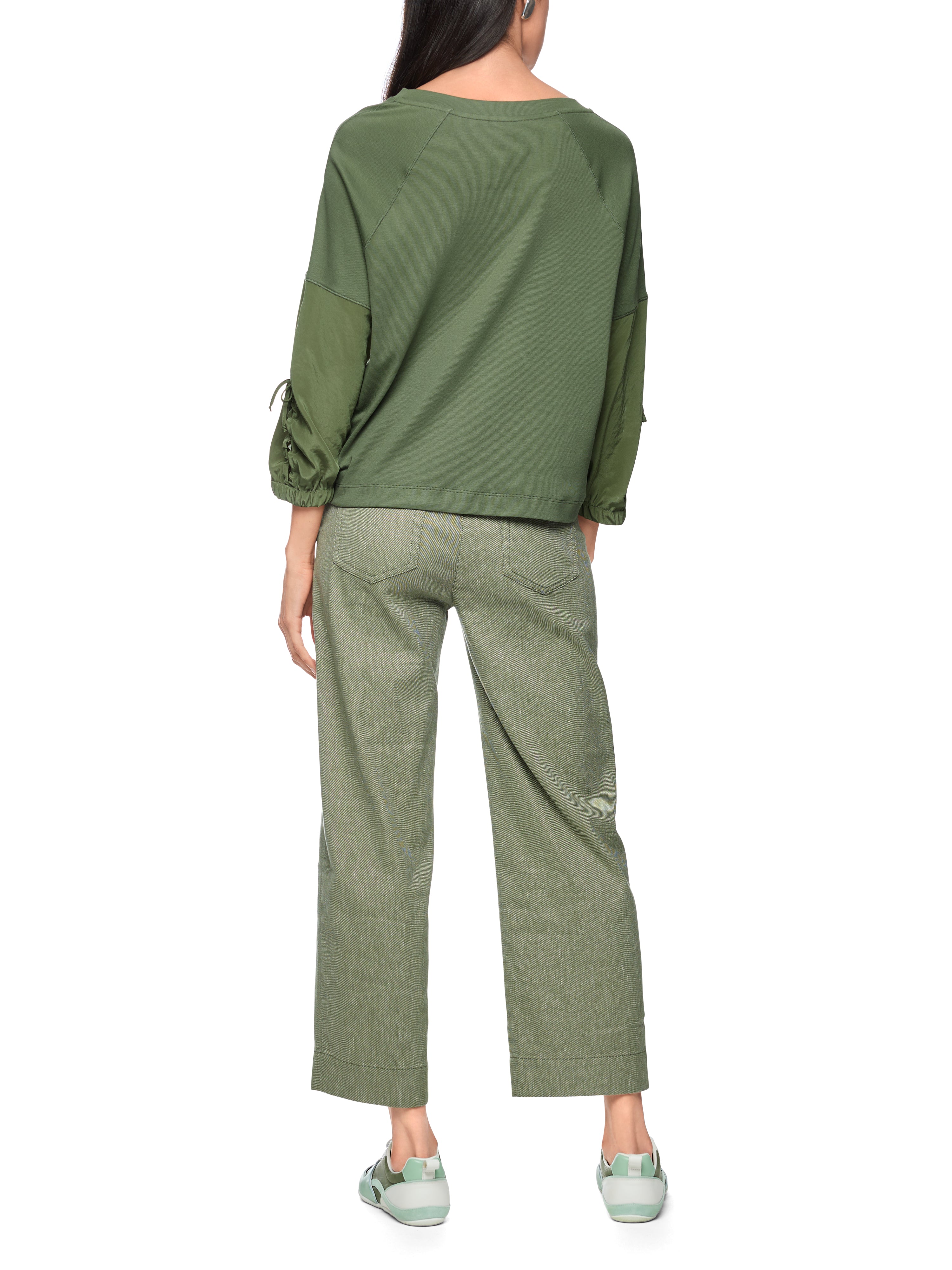 Marc Cain Blusenshirt im Materialmix