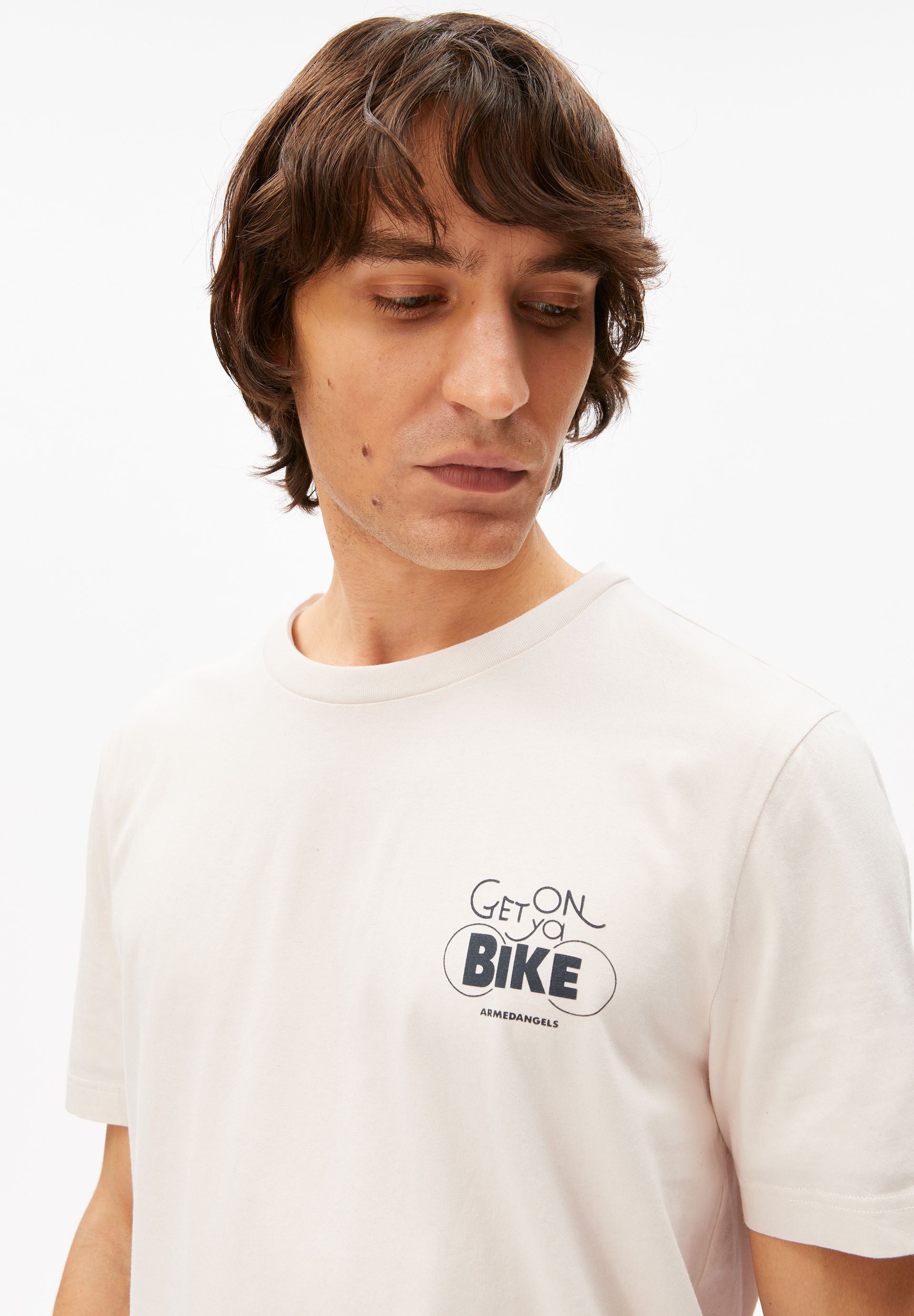 armedangels Bike T-Shirt Jaames aus Bio-Baumwolle