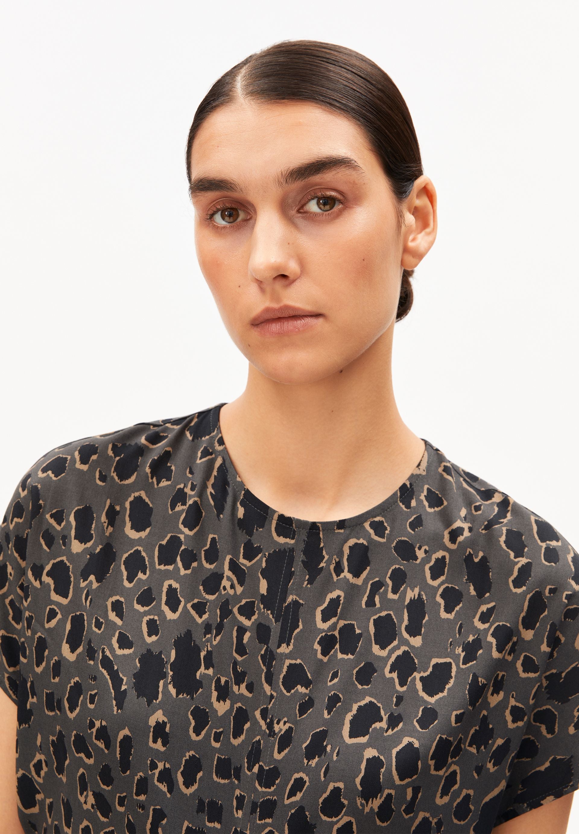 armedangels Leo Fledermausärmel Midi-Kleid