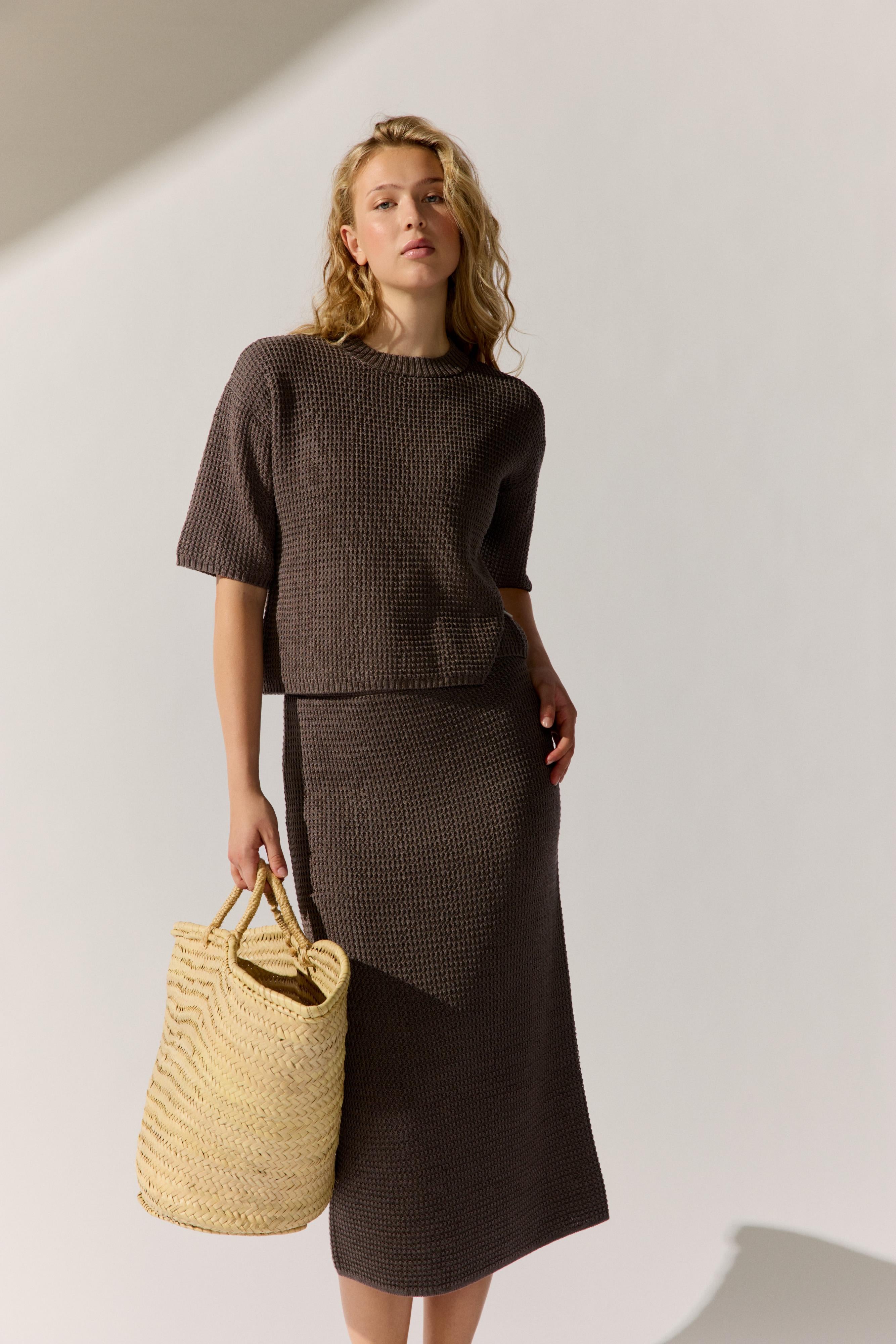 The Fashion People Ajour Skirt knitted