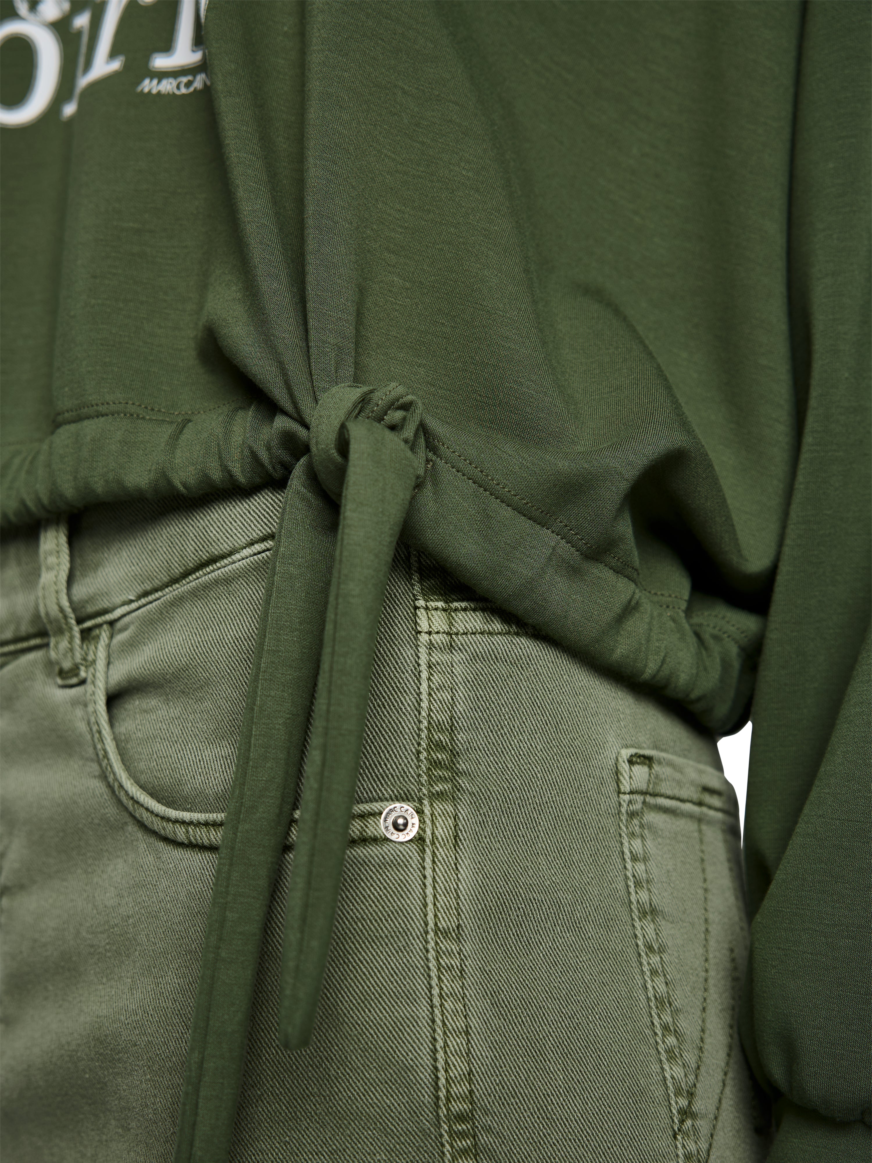 Marc Cain Sweatshirt mit Aufdruck