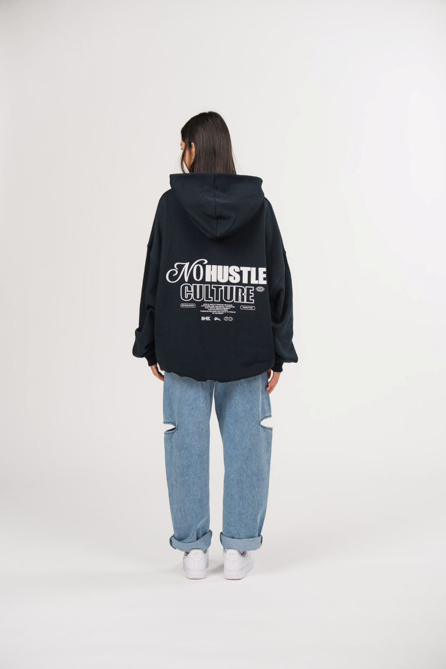 Karo Kauer Hoodie No Hustle