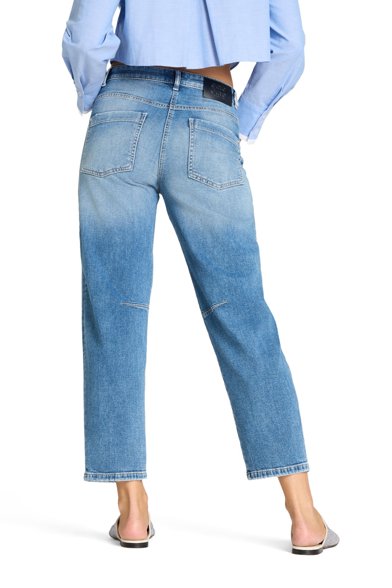 CAMBIO Jeans O-Shapped Cropped Ocean