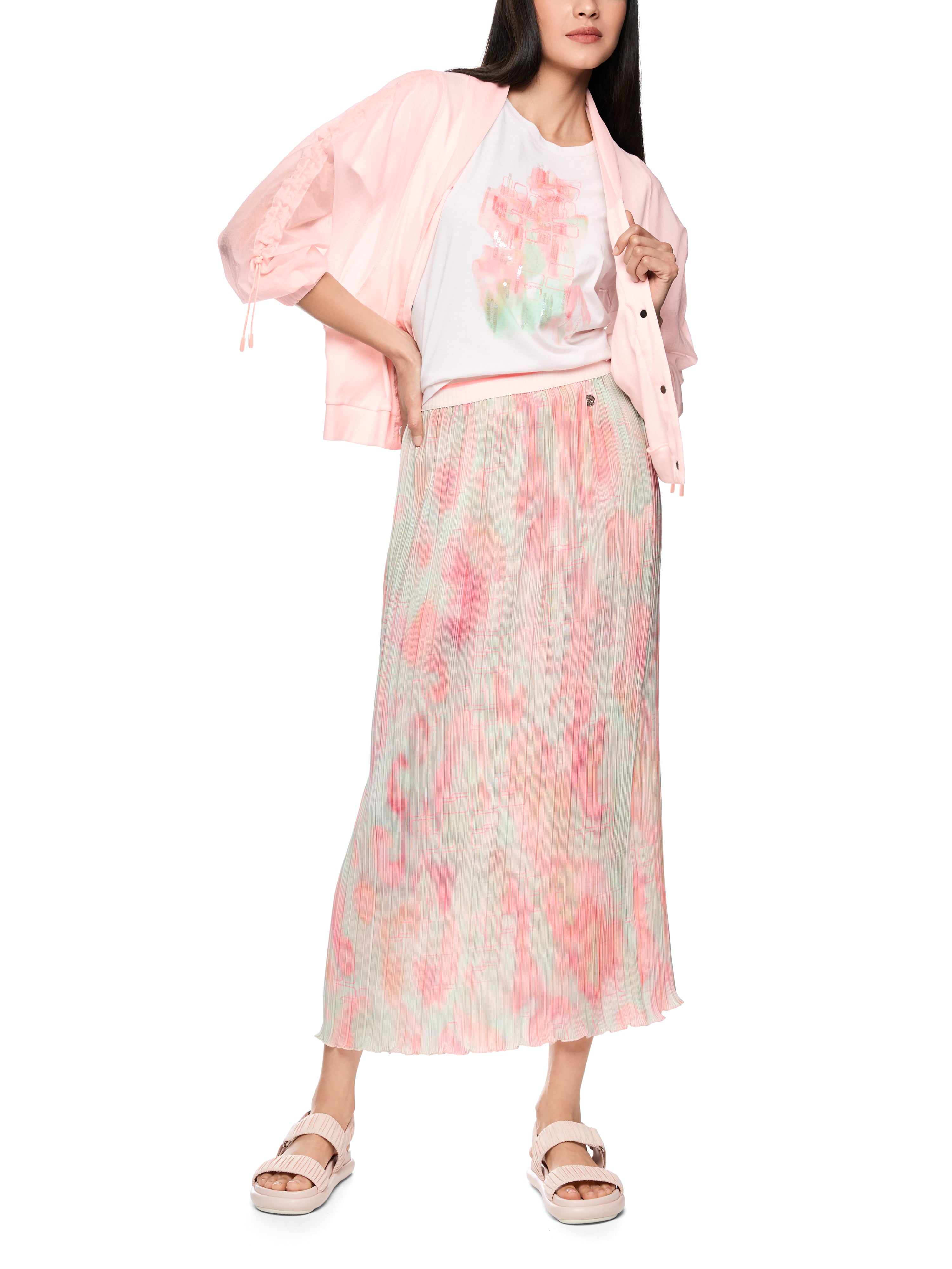 Marc Cain Leichte Jacke im Materialmix