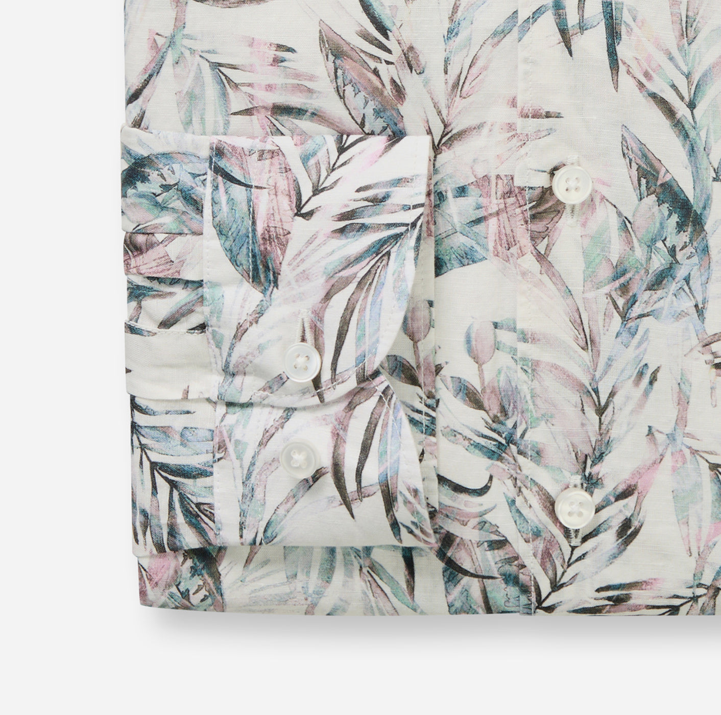 OLYMP Body Fit garment washed Businesshemd Level Five in Beige