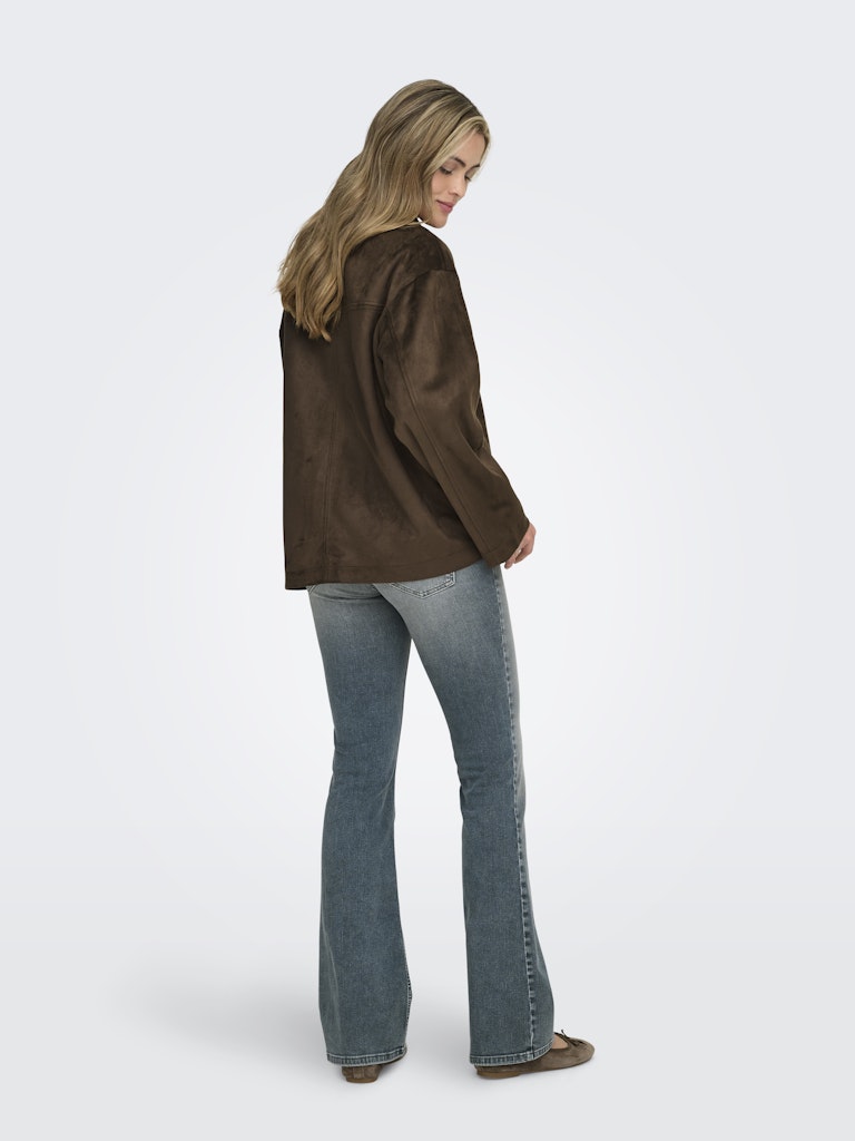 Only Jacke aus Faux Wildleder ONLCAROLINA