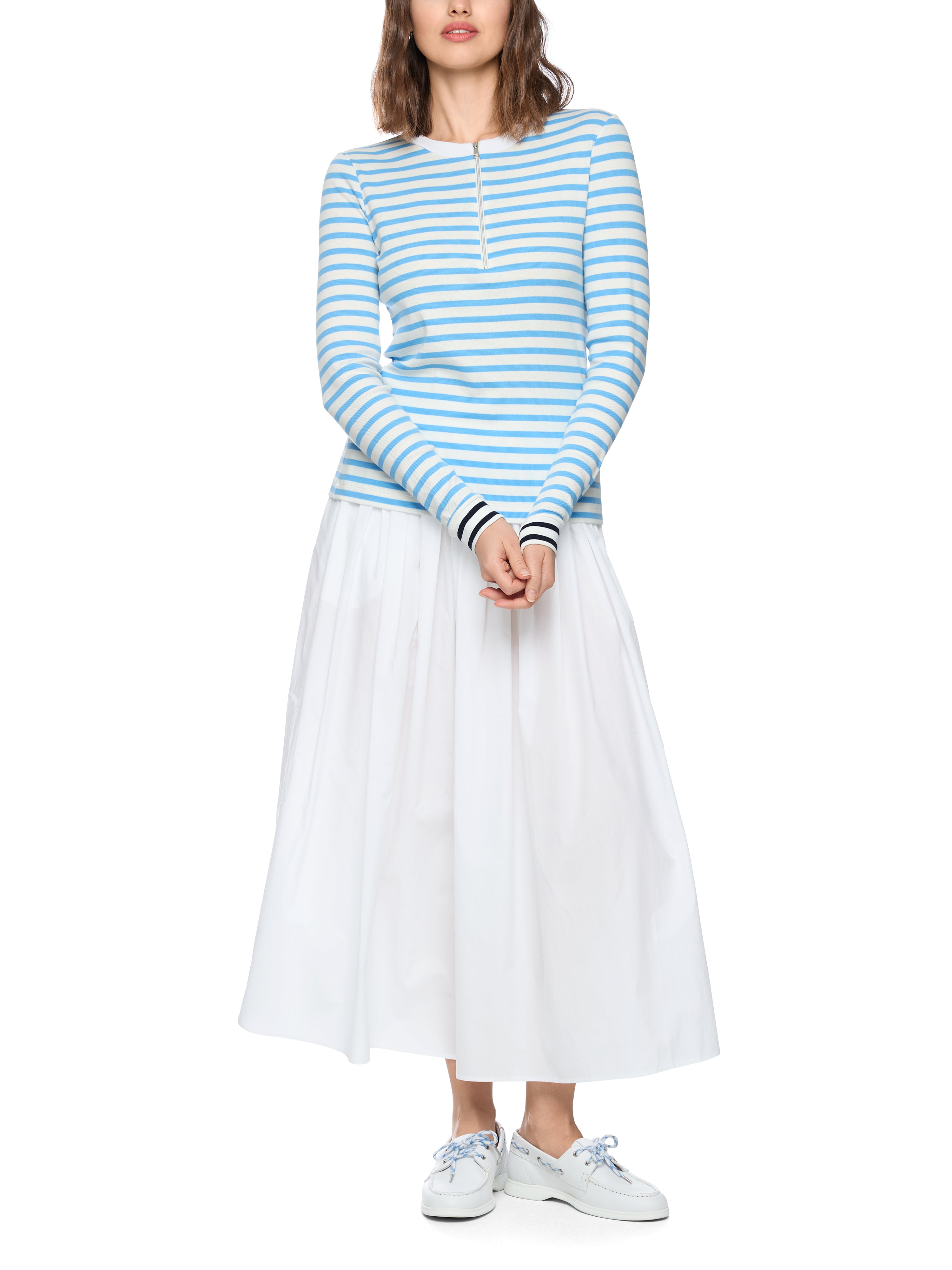 Marc Cain Gestreiftes Langarmshirt