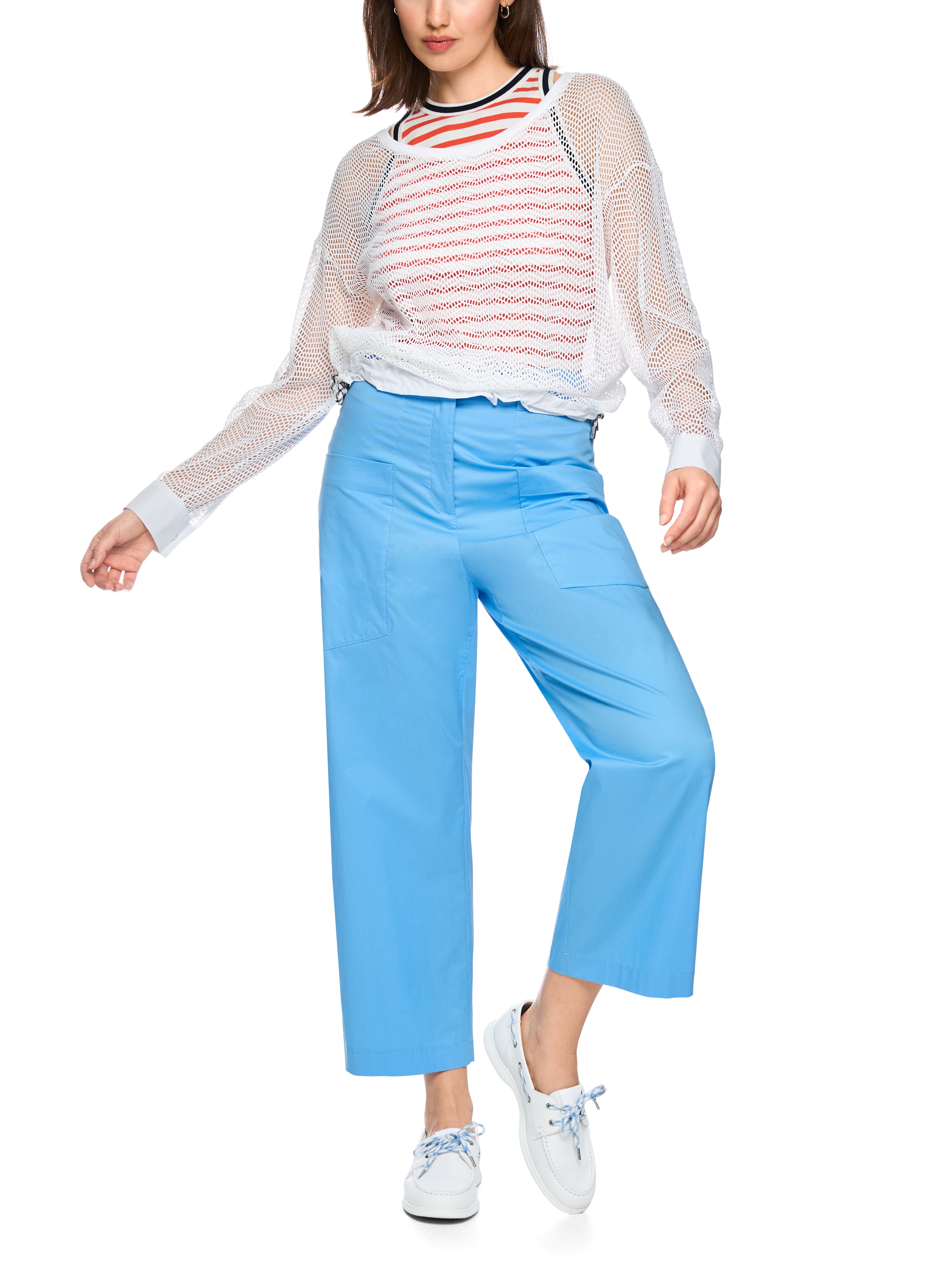 Marc Cain Shirt in Netz-Optik