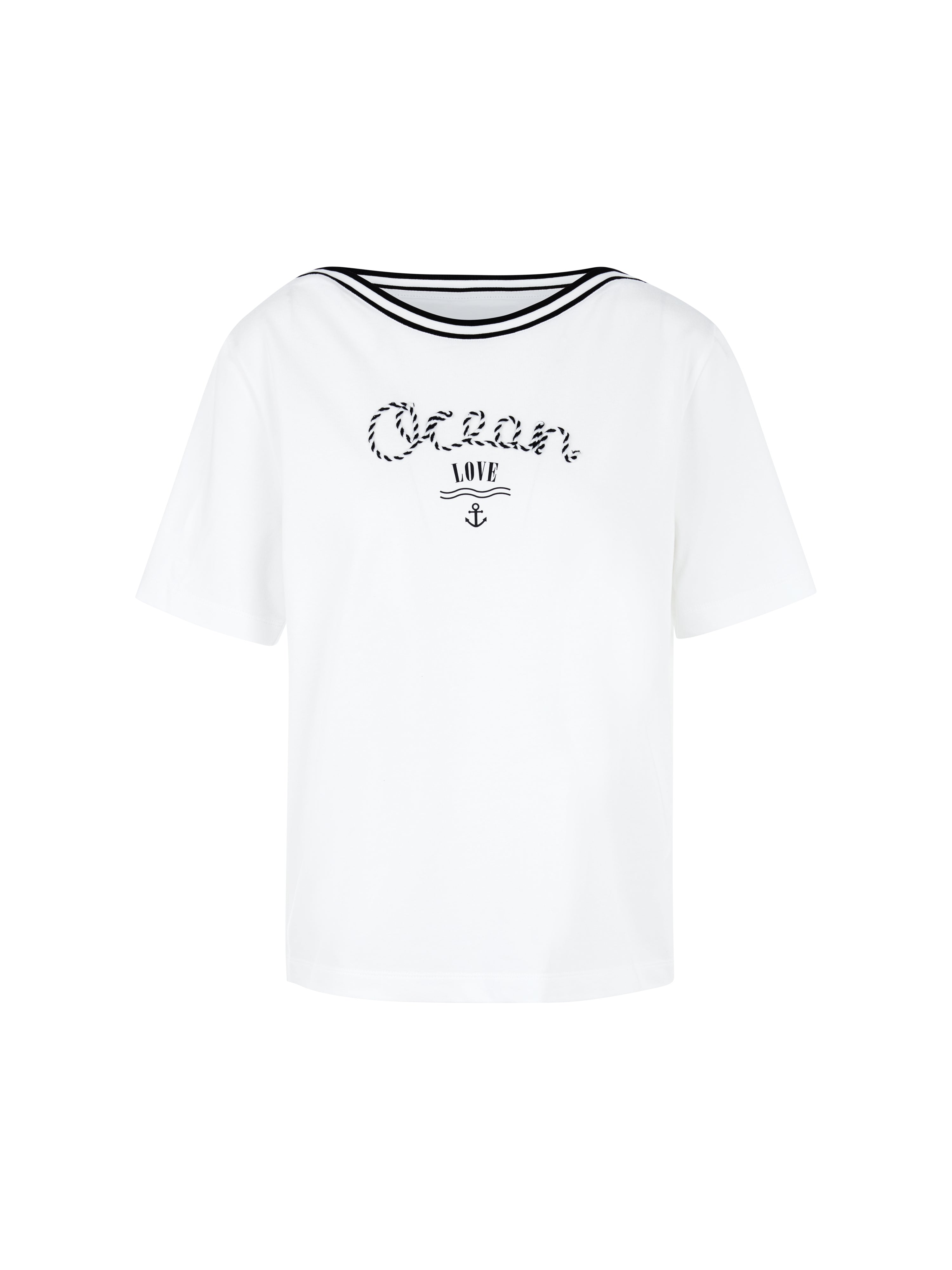 Marc Cain T-Shirt mit maritimem Print