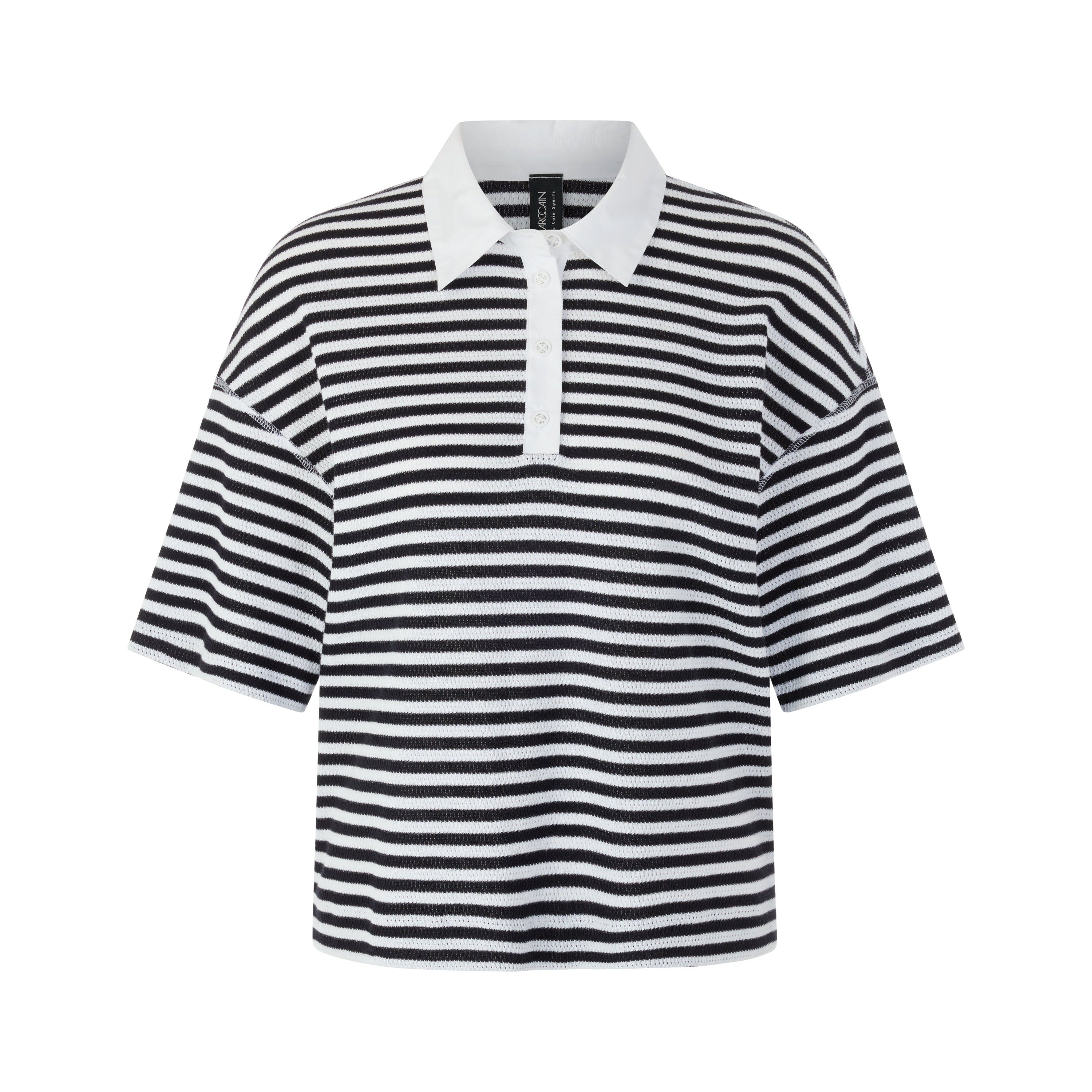 Marc Cain Gestreiftes Poloshirt