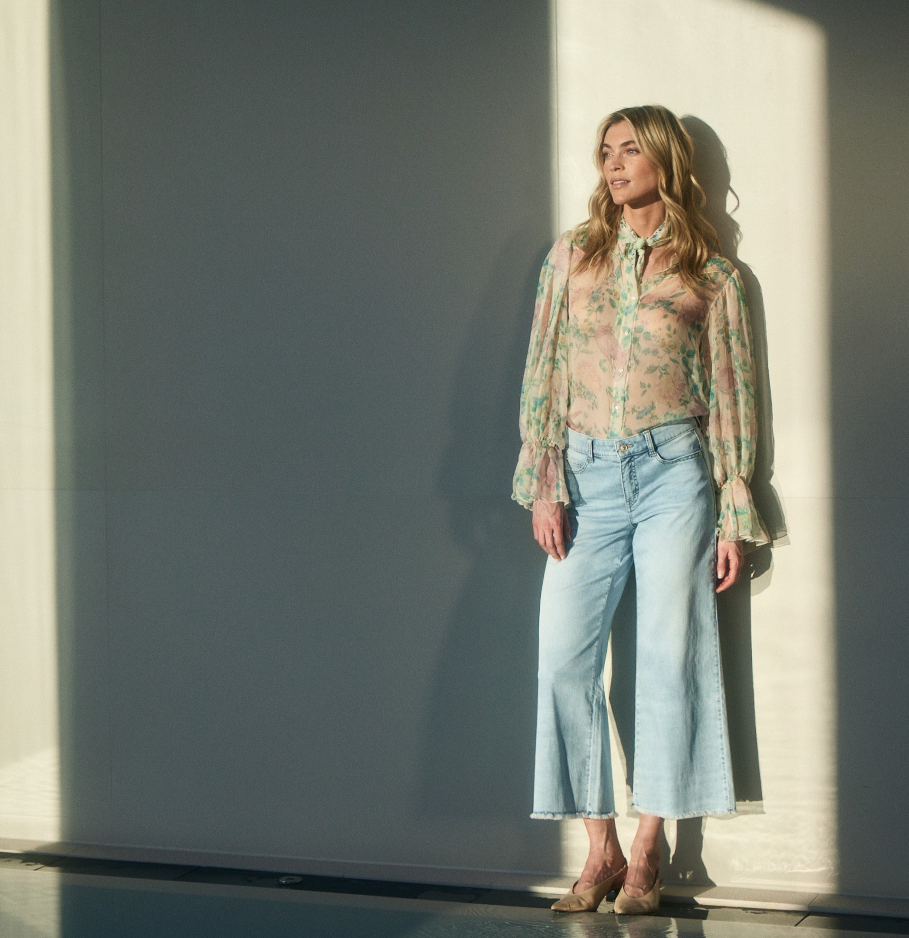 MAC JEANS - DREAM WIDE, DREAM Wonder light Denim