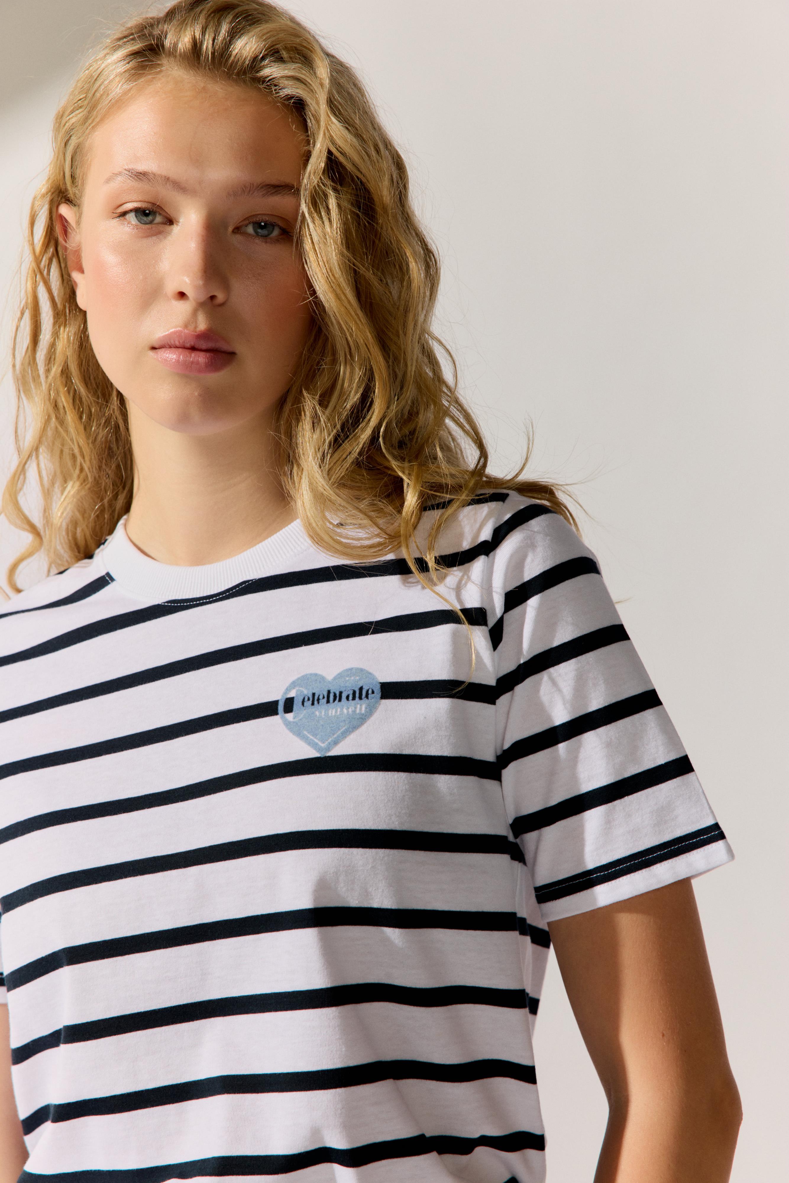 The Fashion People T-Shirt ´Music Love` striped