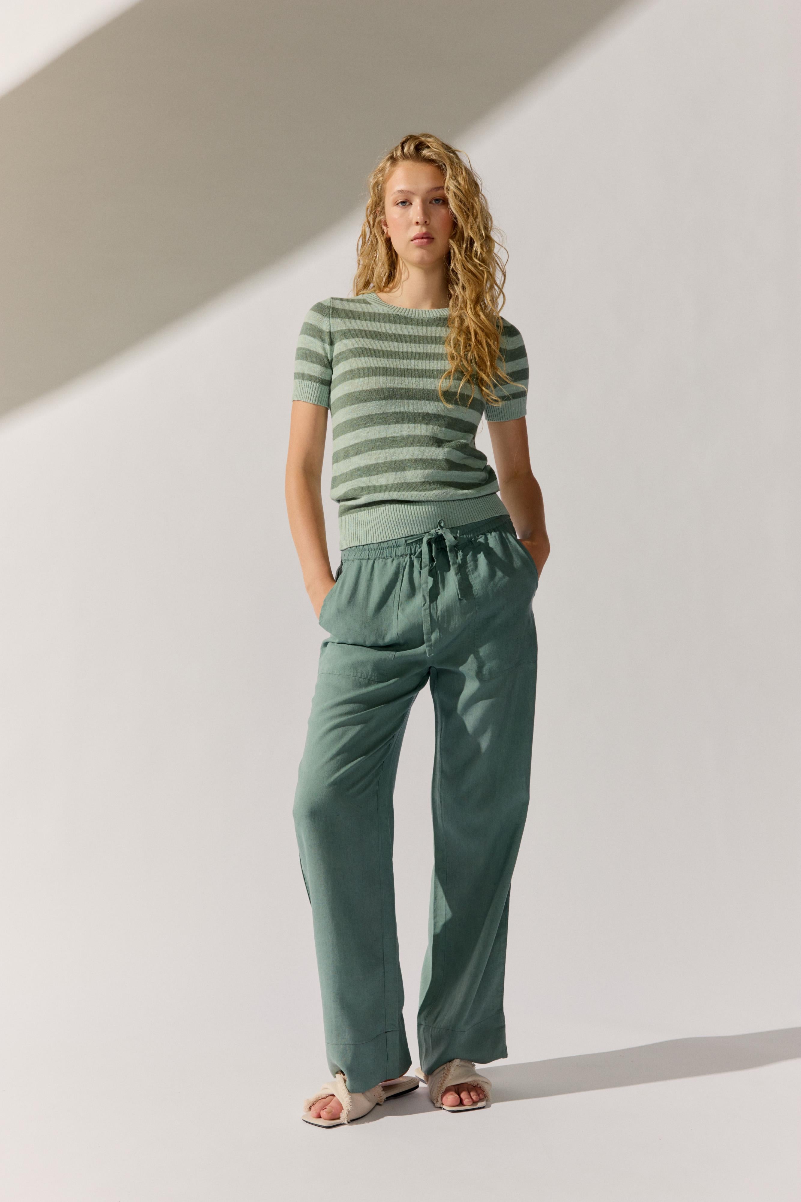 The Fashion People Linen Pants