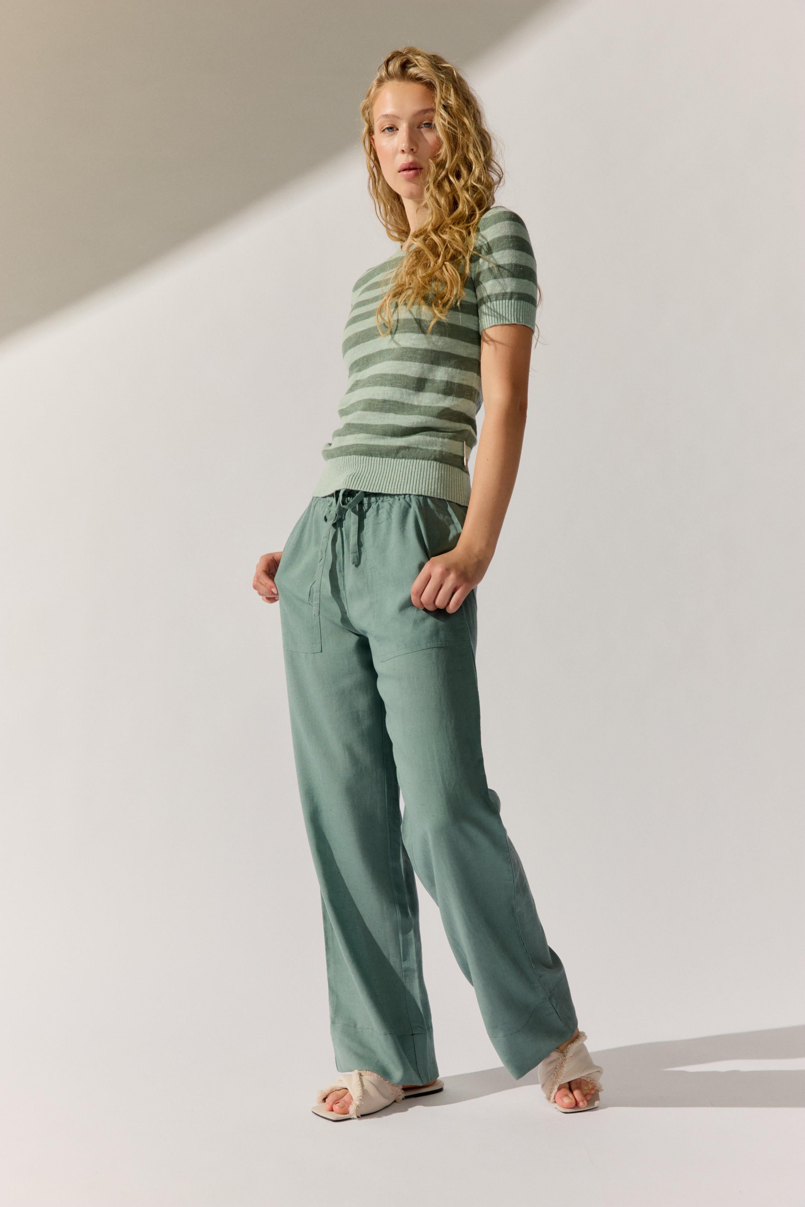 The Fashion People Linen Pants
