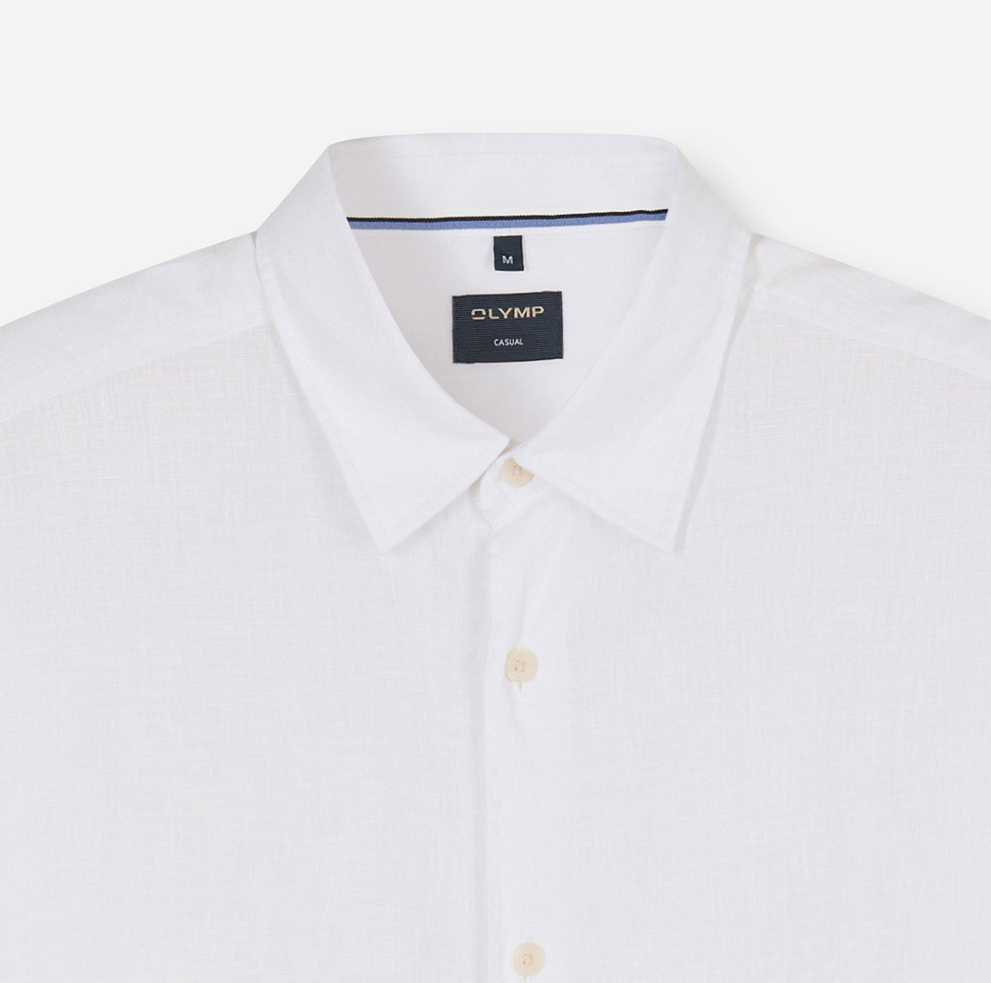 OLYMP Freizeithemd Casual in regular Fit Weiß