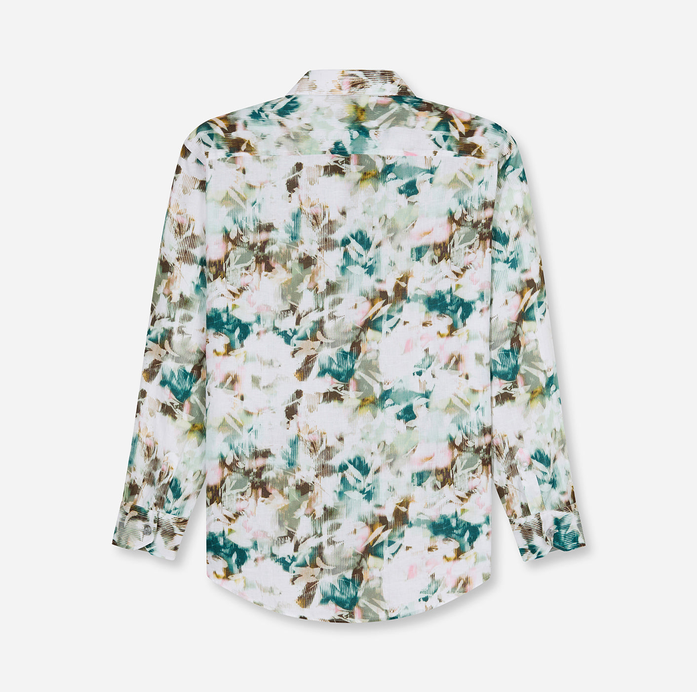 OLYMP Freizeithemd Casual in regular Fit Oliv