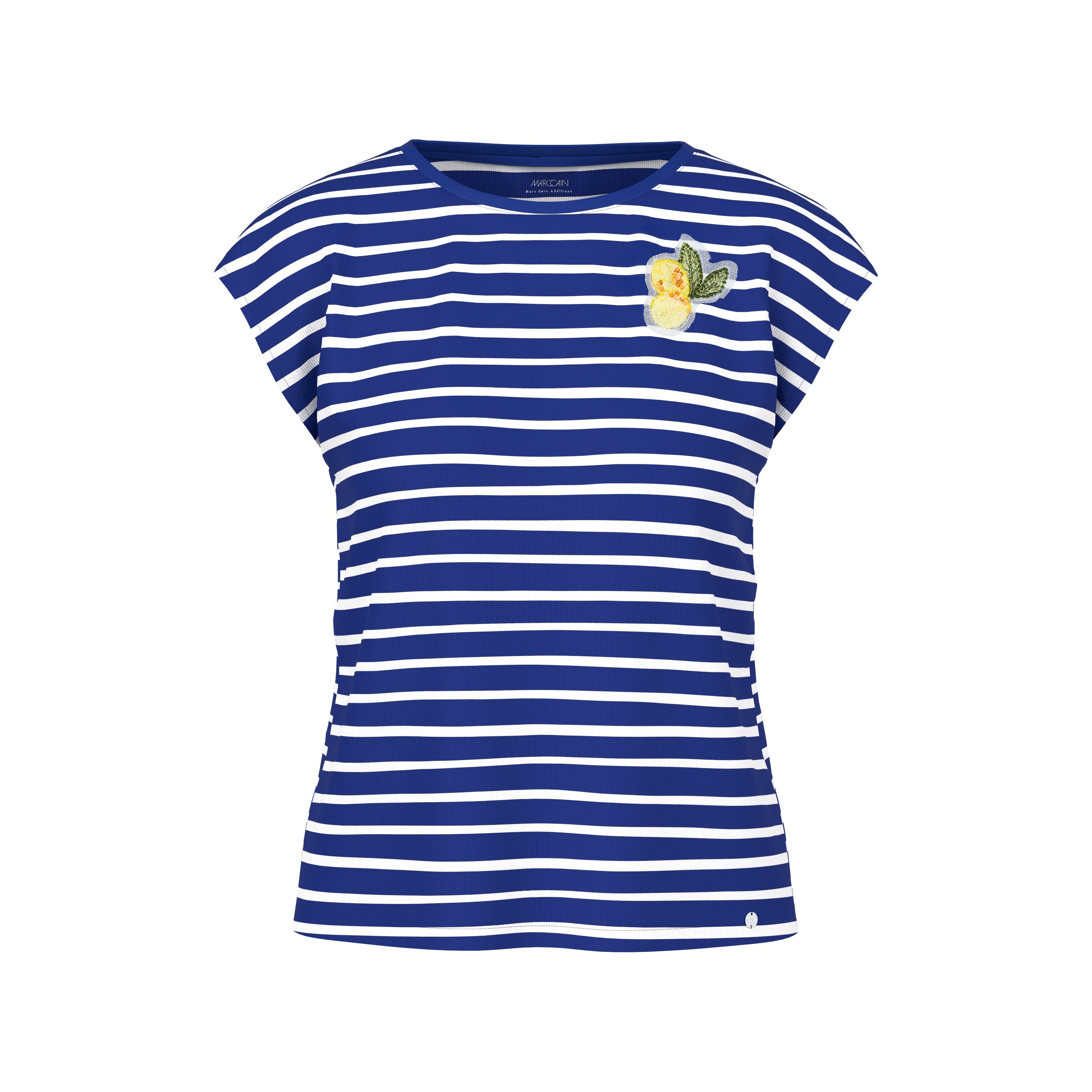 Marc Cain Ringelshirt mit Zitronen-Applikation
