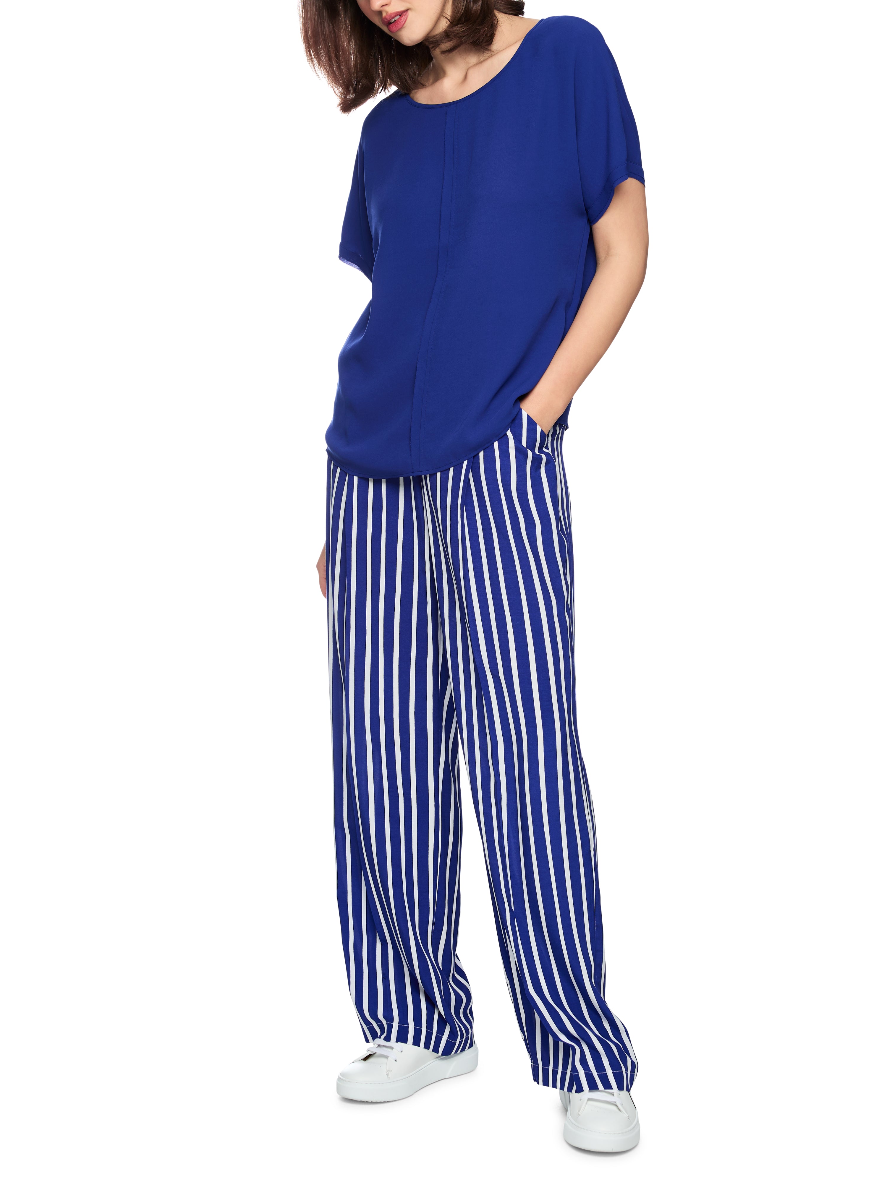 Marc Cain Weite Bluse aus fließender Qualität