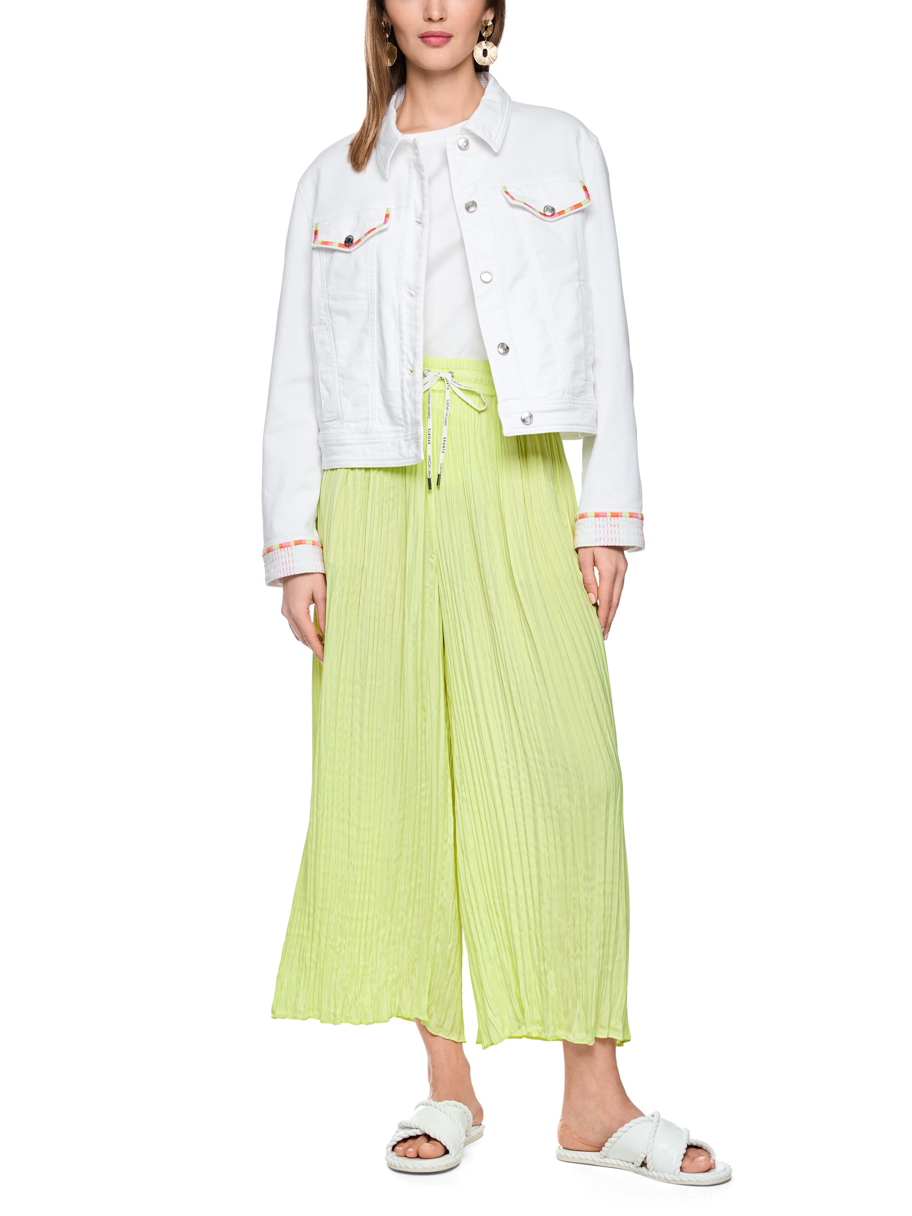 Marc Cain Hose WOLIN Wide Fit "Rethink Together"