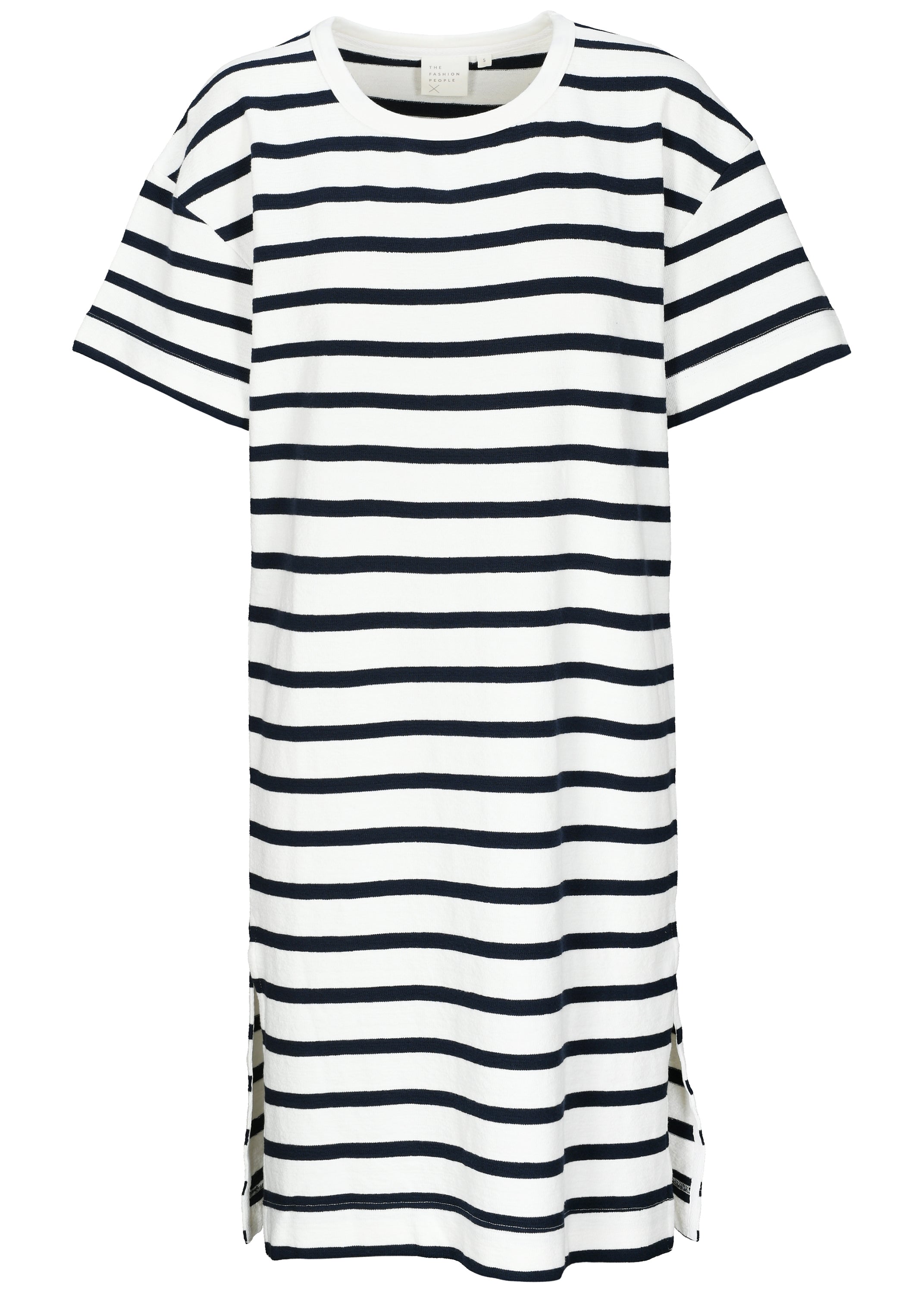 The Fashion People Structured Jersey Dress stripe