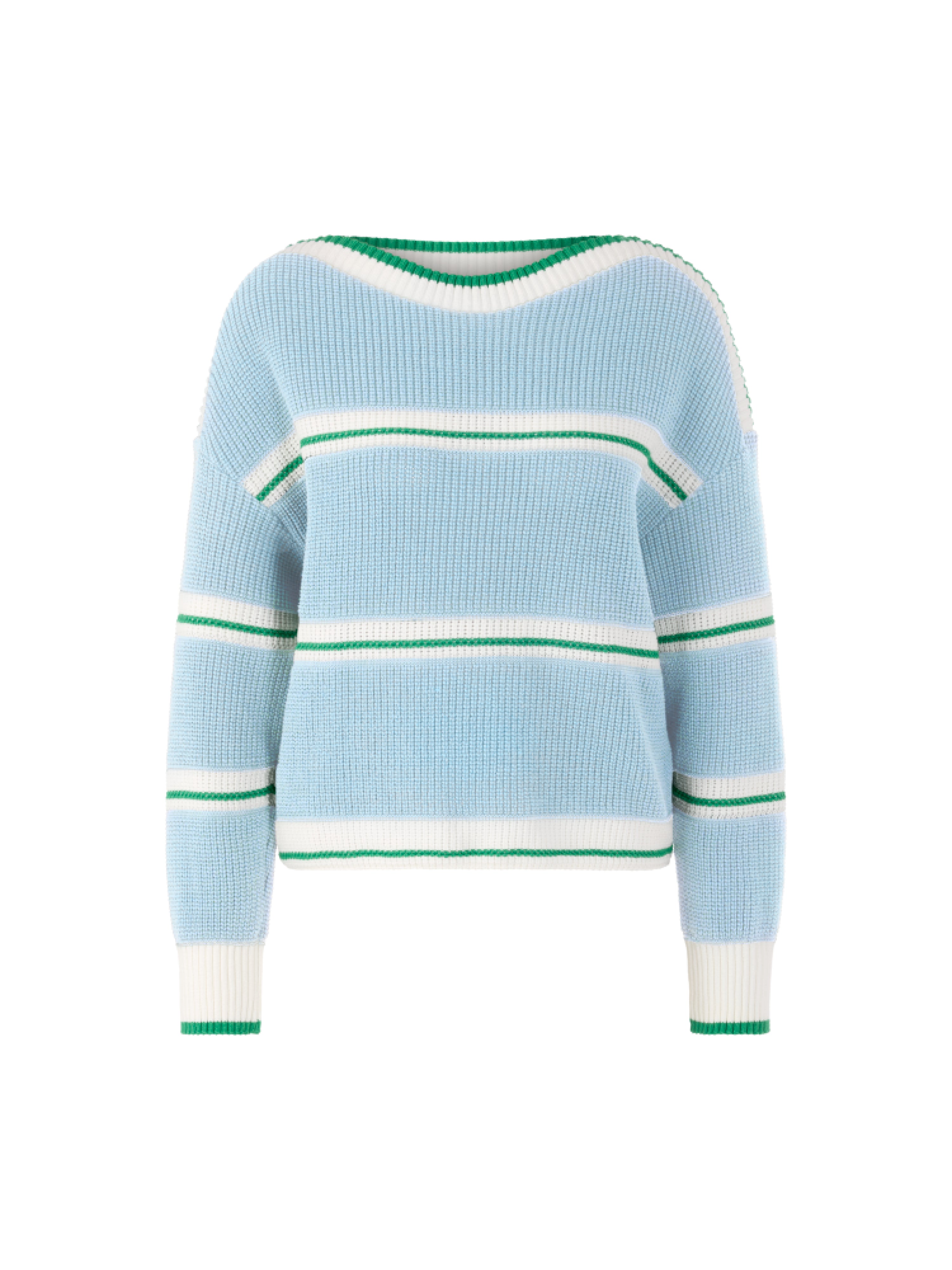 Marc Cain Ringel-Pullover Knitted in Germany