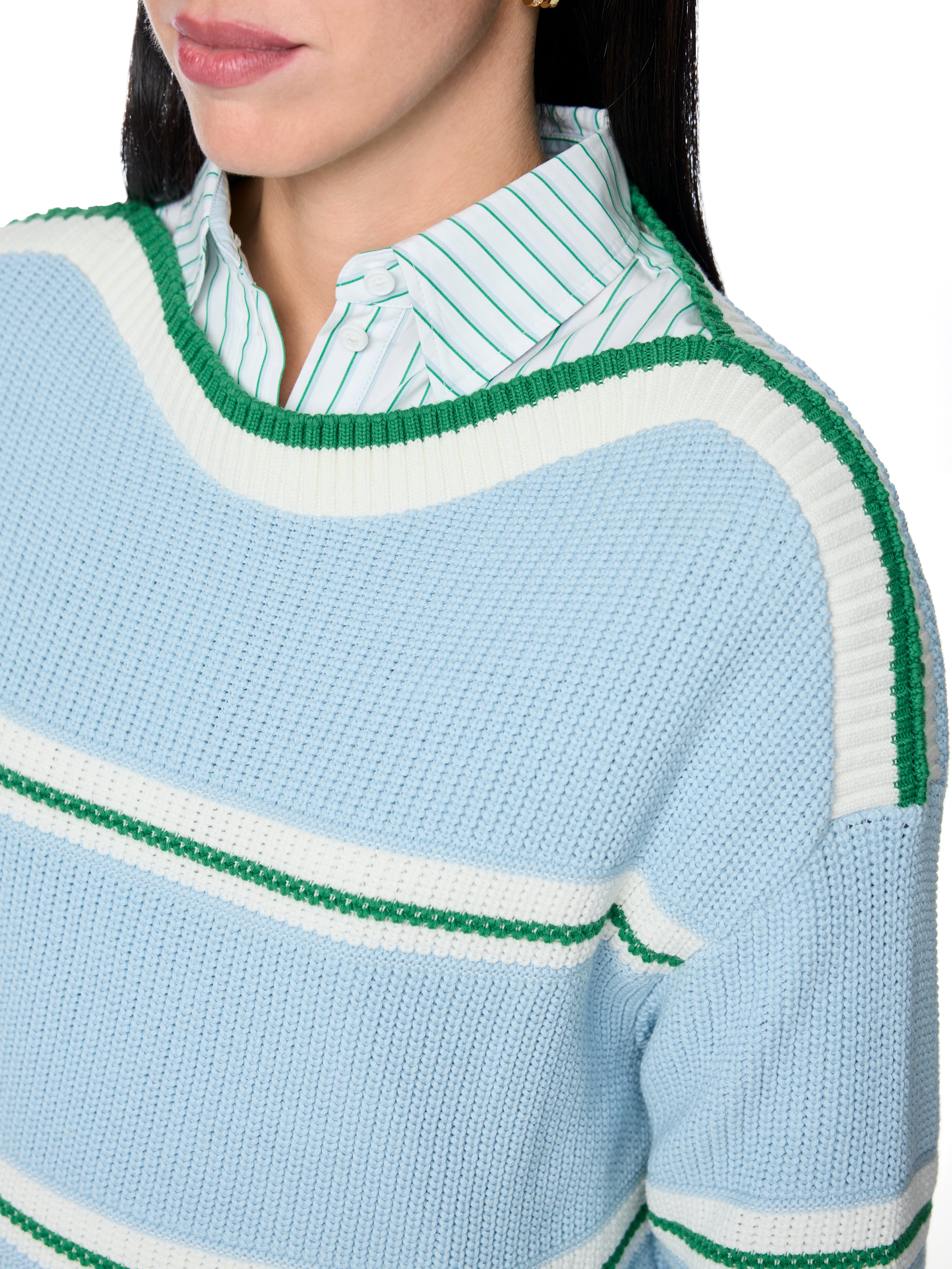 Marc Cain Ringel-Pullover Knitted in Germany