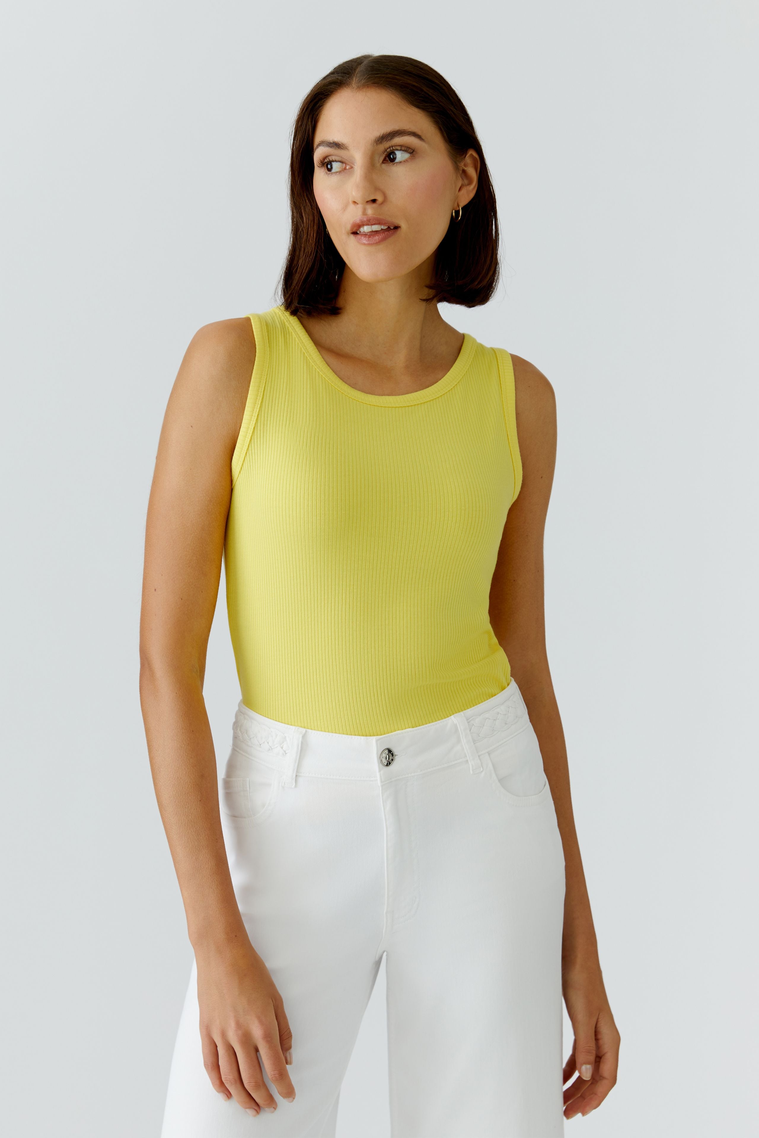 OUI Top elastische Viskoserippe FILIZ