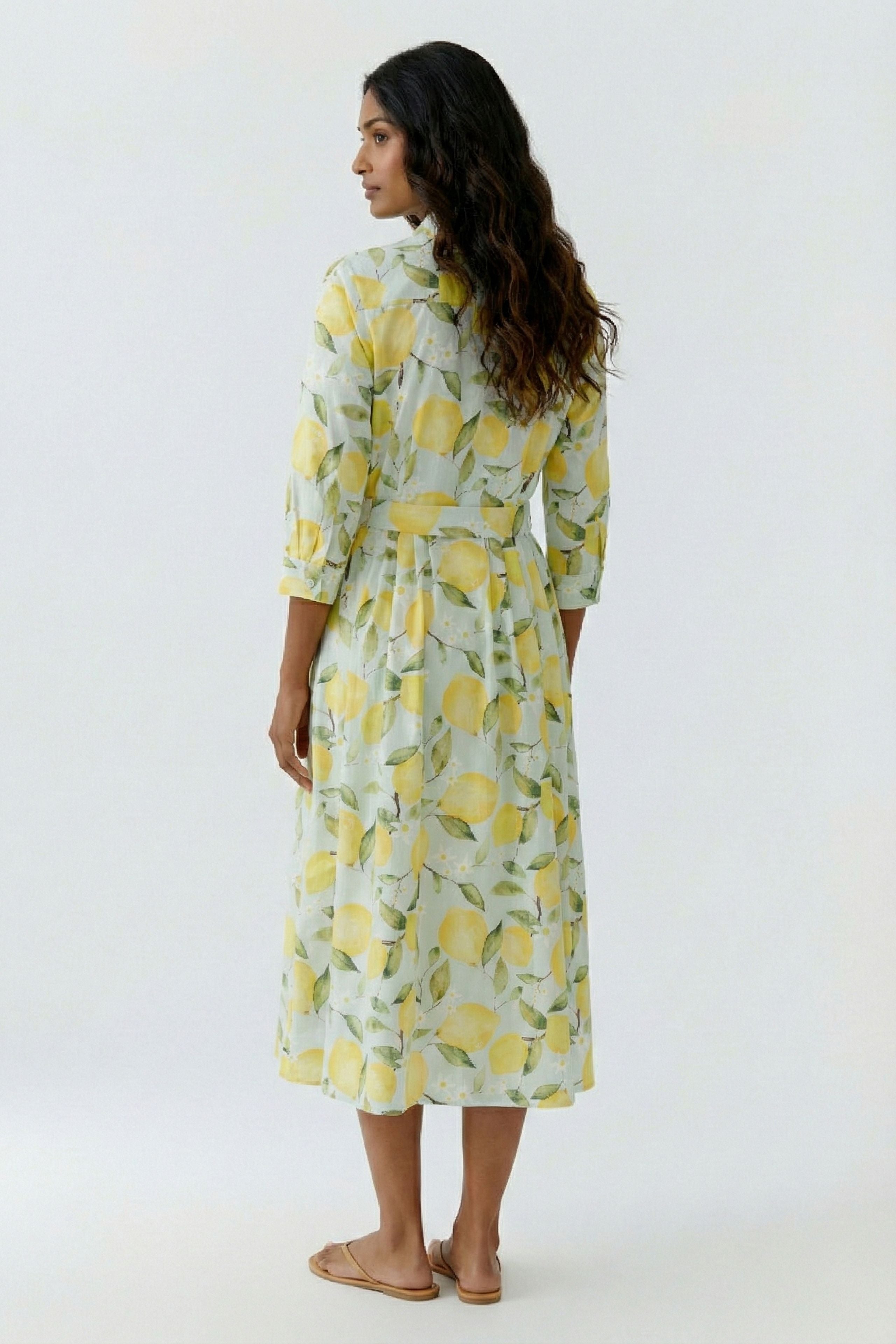 OUI Midikleid mit Gürtel