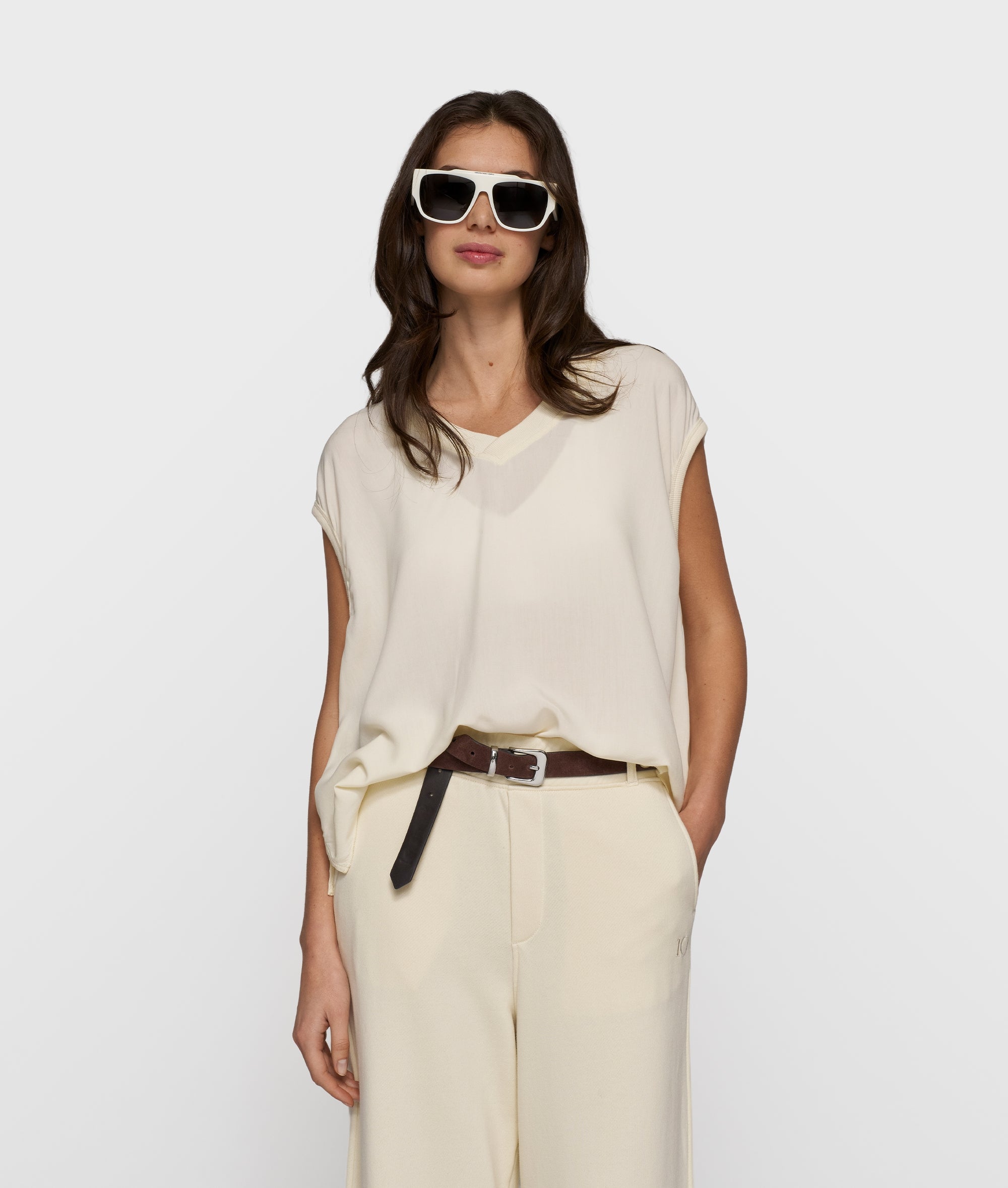 10Days v-neck top viscose