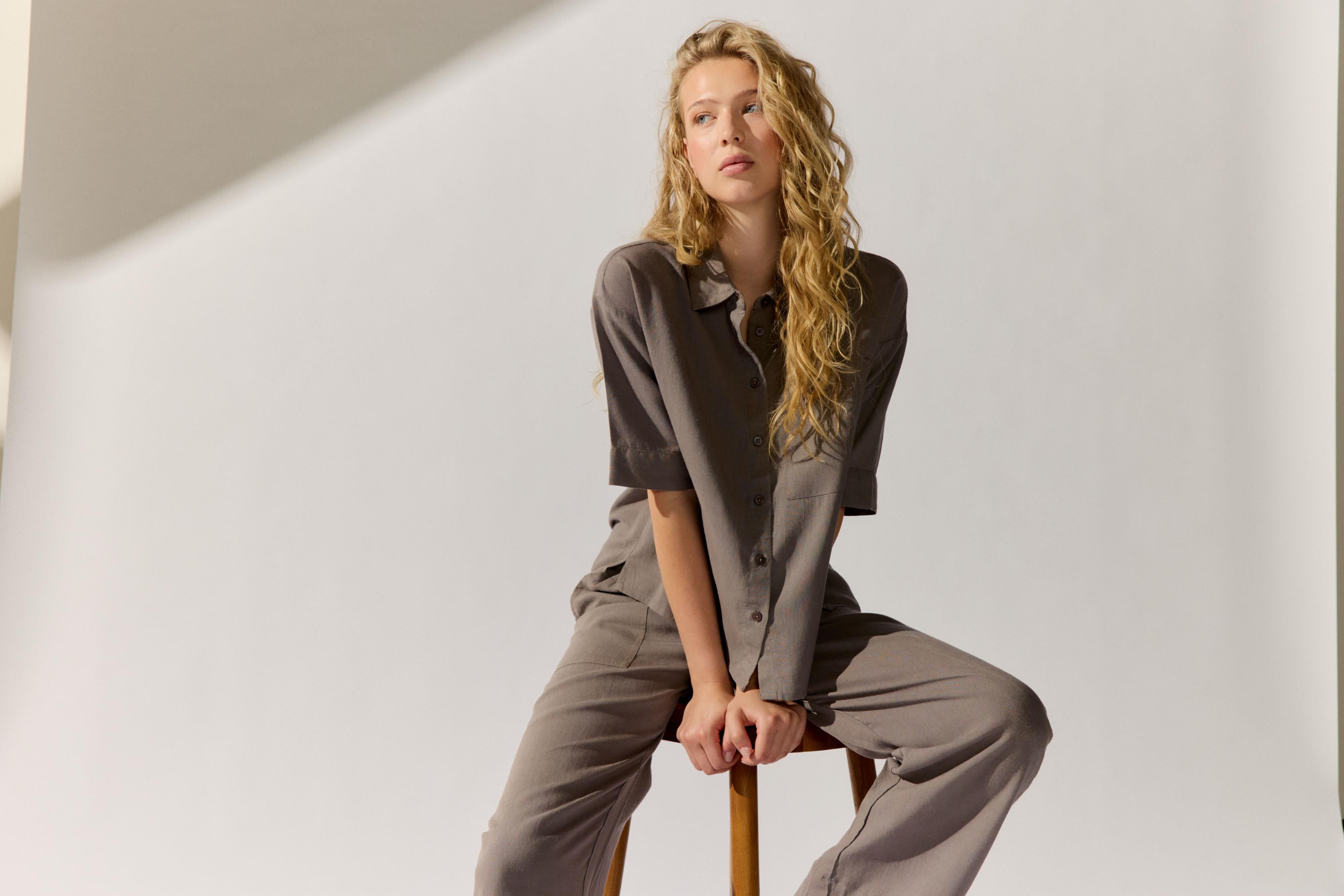 The Fashion People Linen Pants