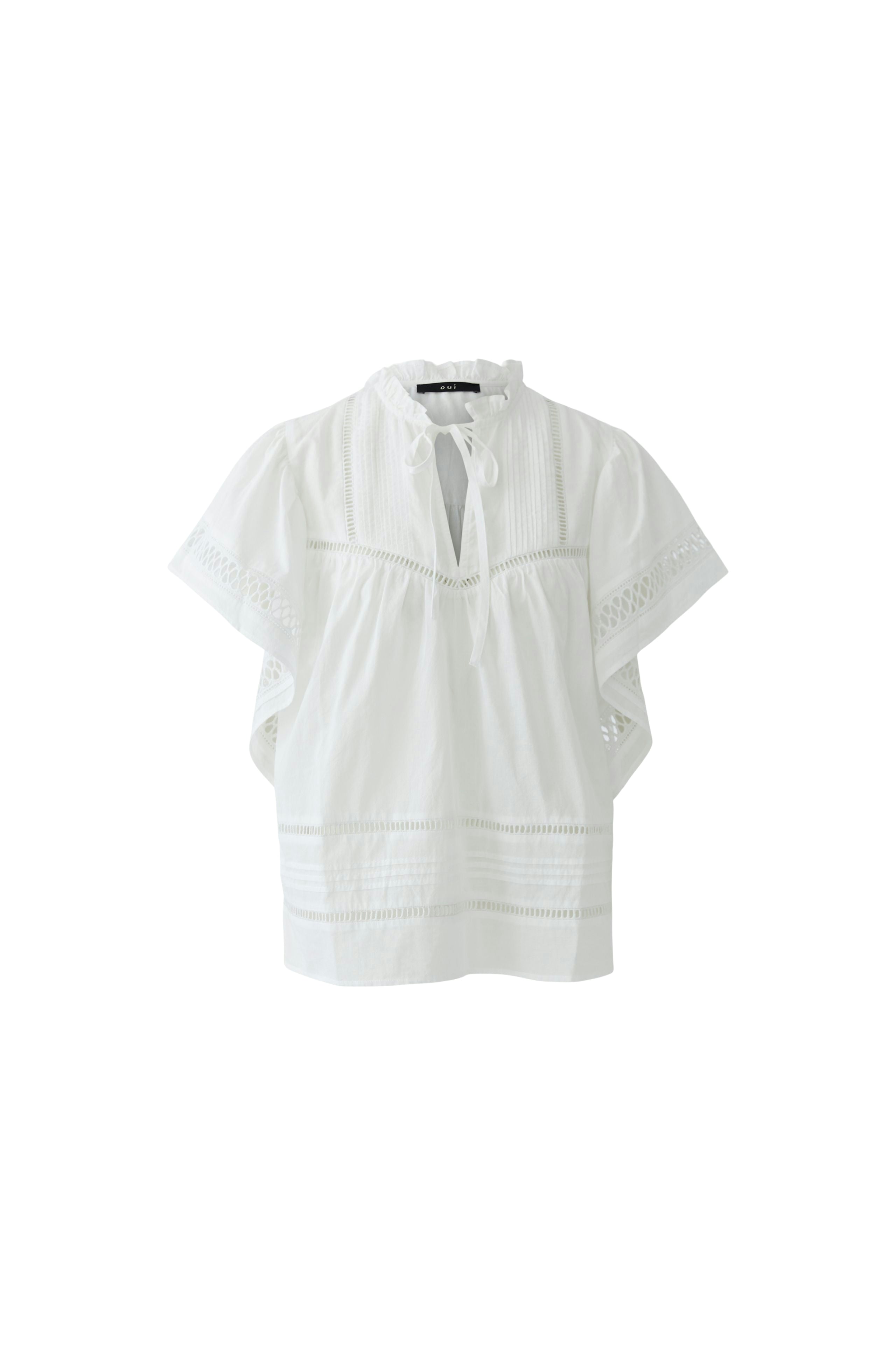 OUI Bluse mit aufwendigen Details