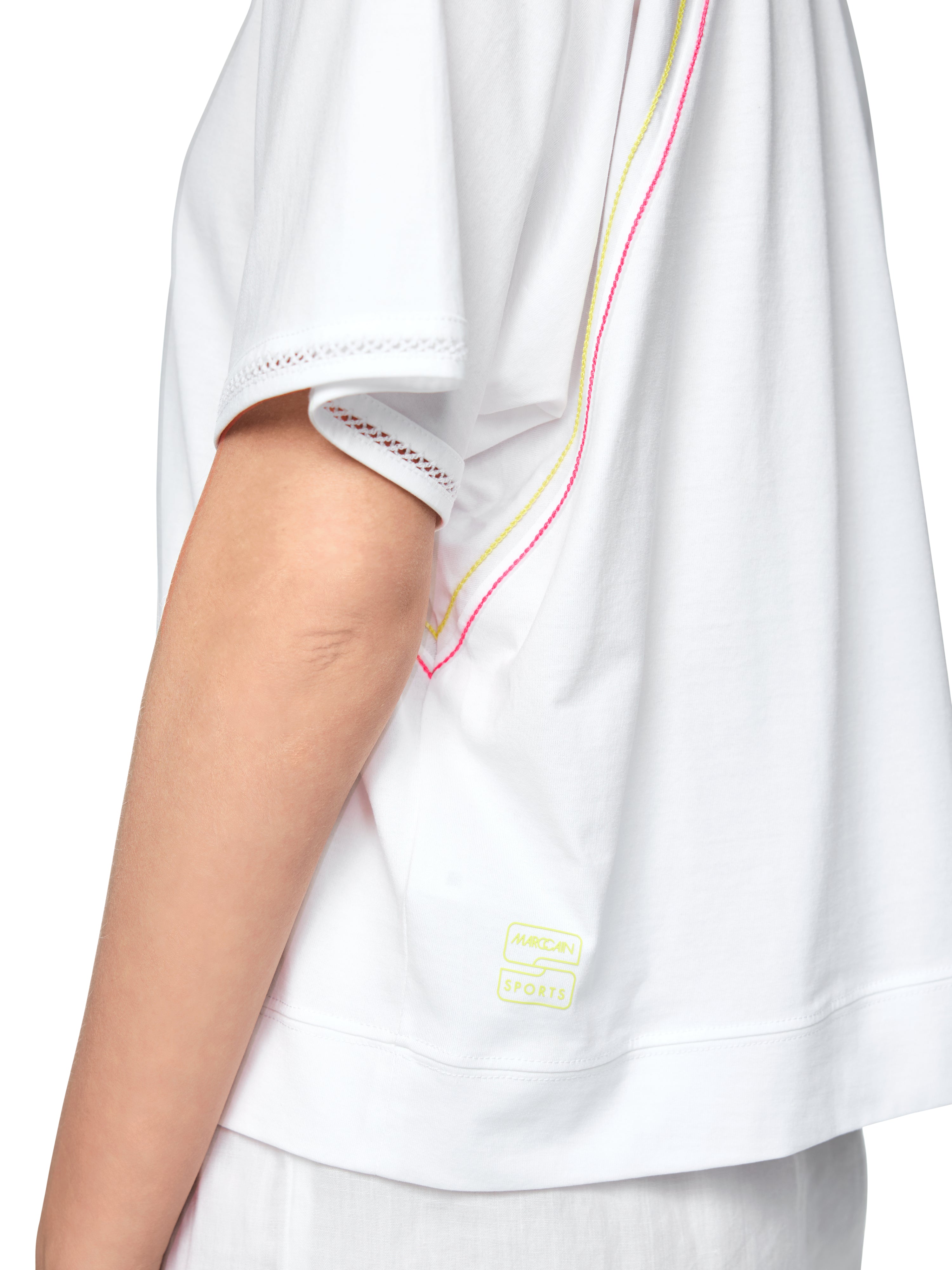 Marc Cain Legeres T-Shirt mit Raglanärmeln