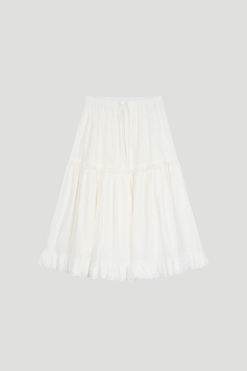 Oh April Christel Midi Skirt
