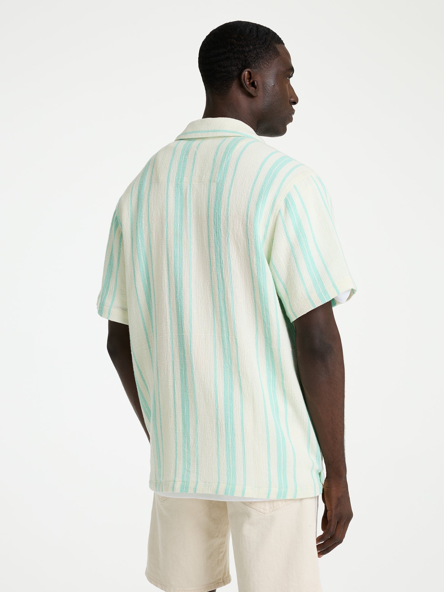 chasin Kurzarm-Hemd DOBY STRIPE