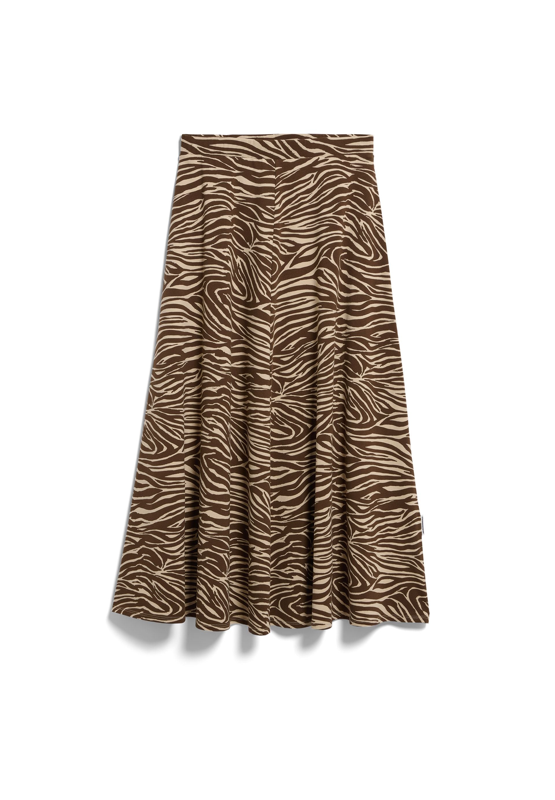 armedangels Rock ILENIAA LARAA ZEBRA Muster aus Bio-Baumwoll Mix